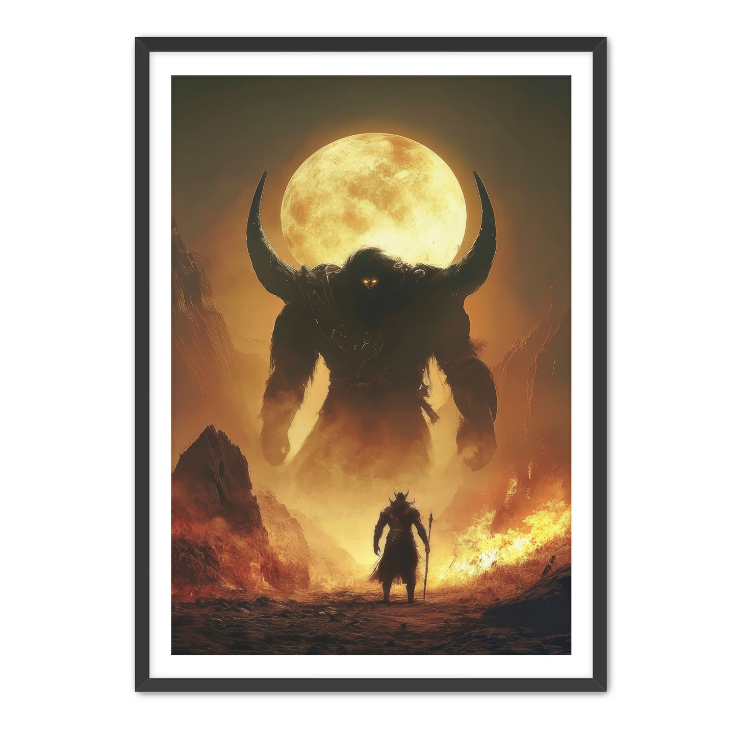 Be Gone Wall Art