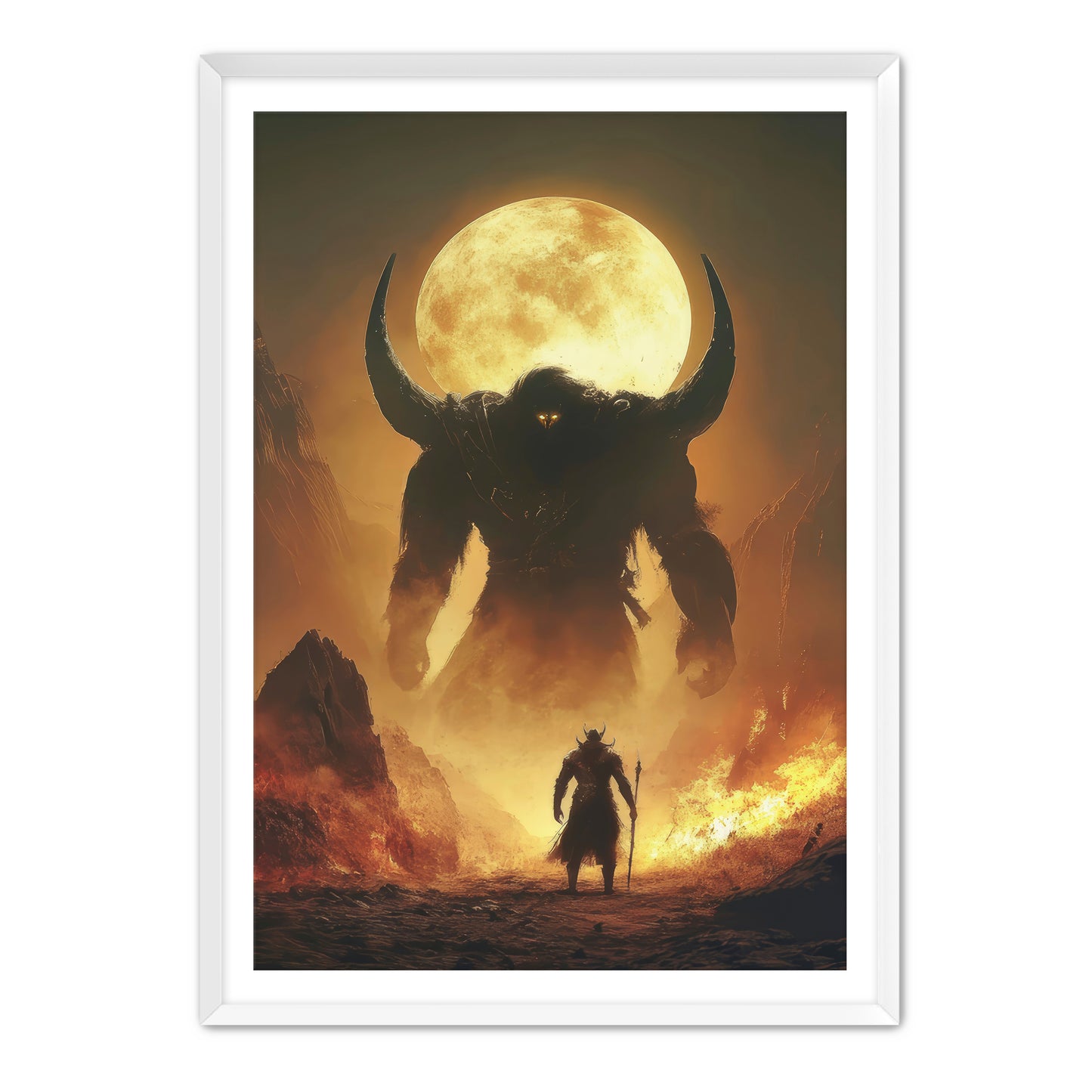 Be Gone Wall Art