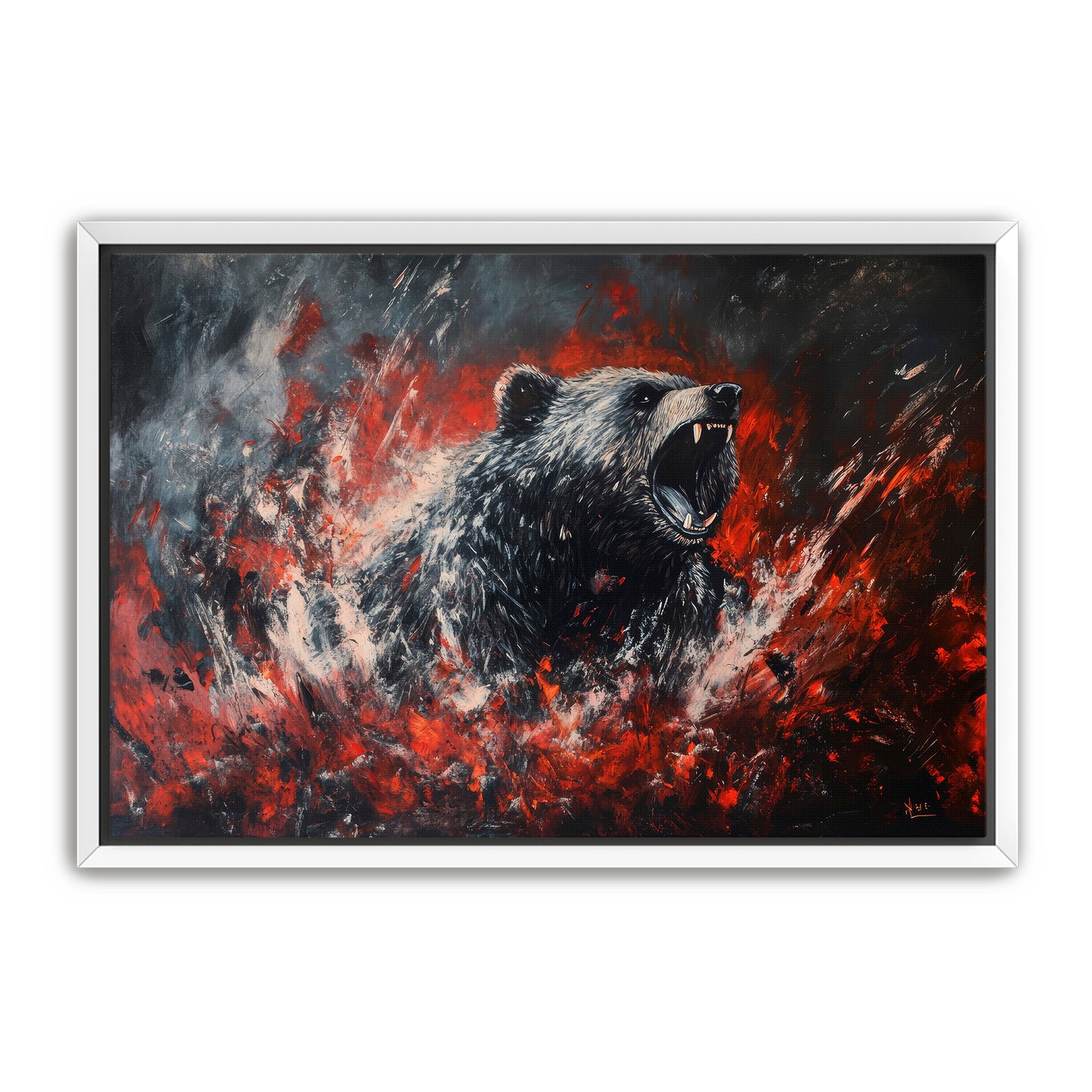 Bear King Wall Art
