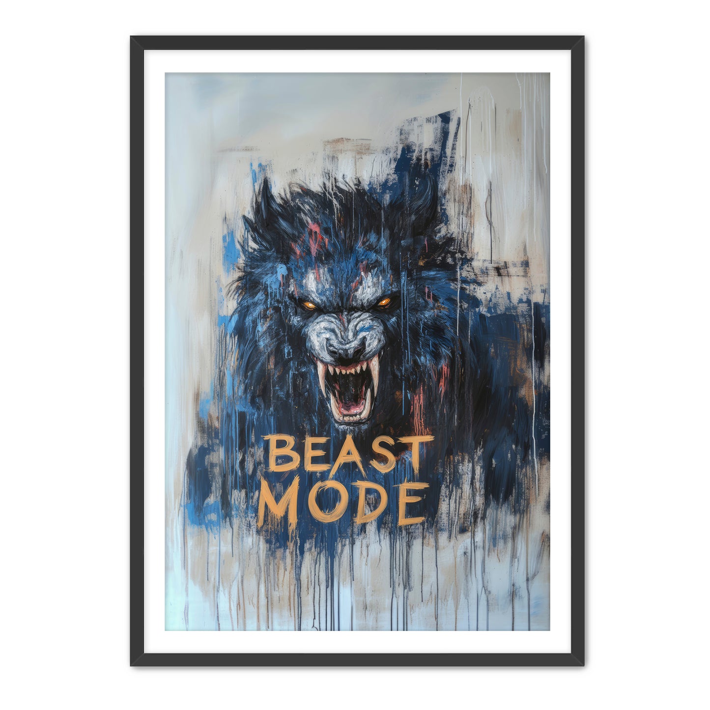 Beast Mode 1 Wall Art
