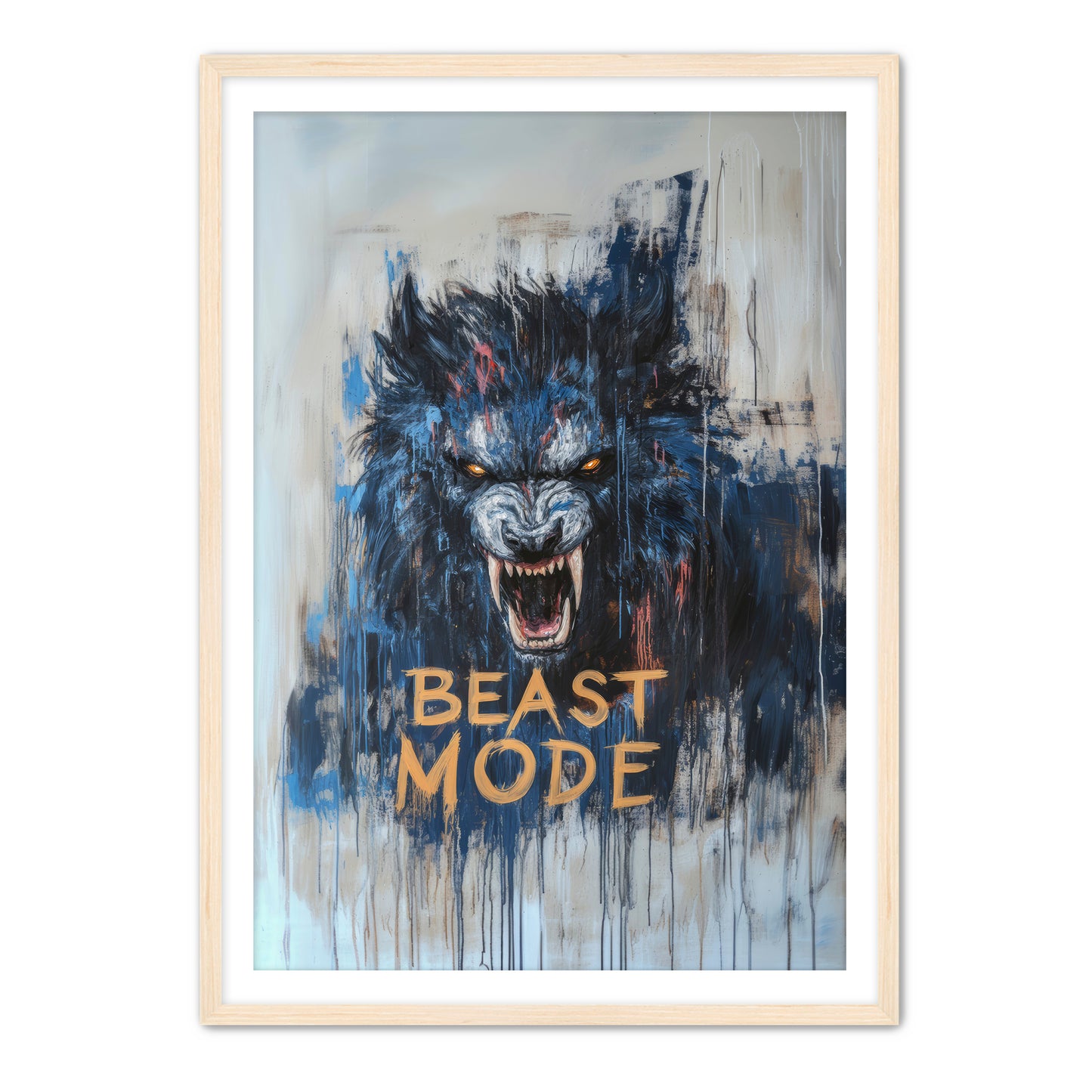 Beast Mode 1 Wall Art