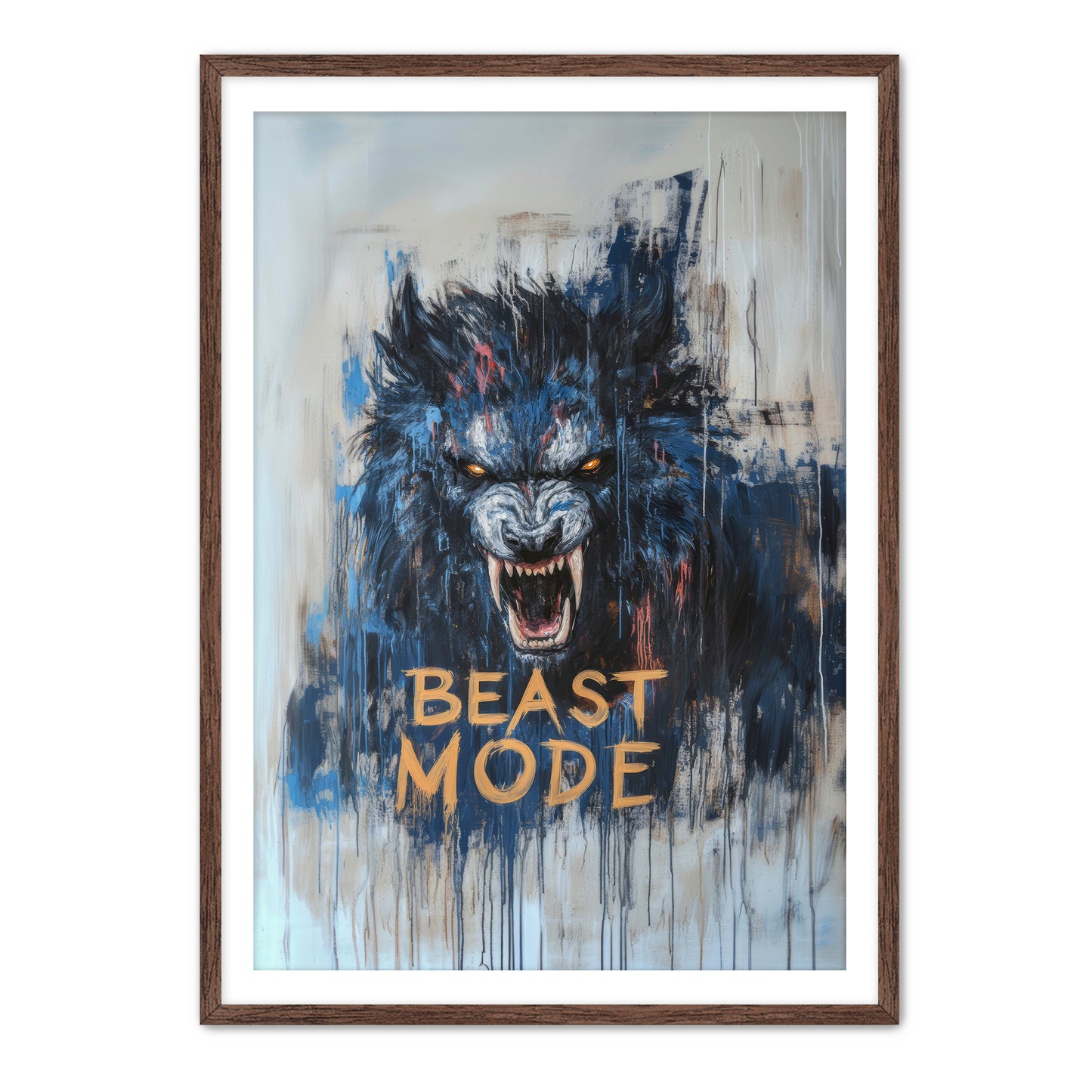 Beast Mode 1 Wall Art