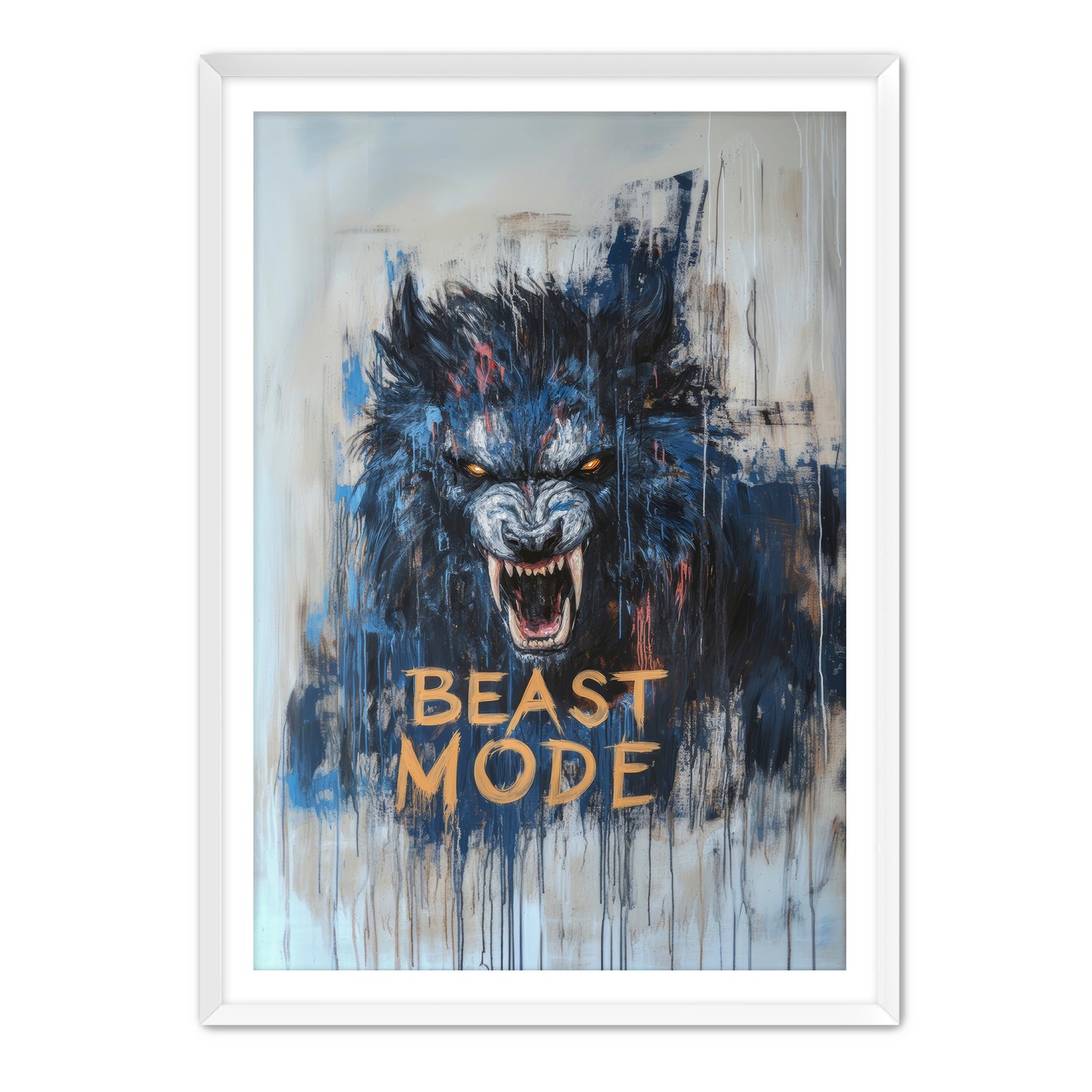 Beast Mode 1 Wall Art
