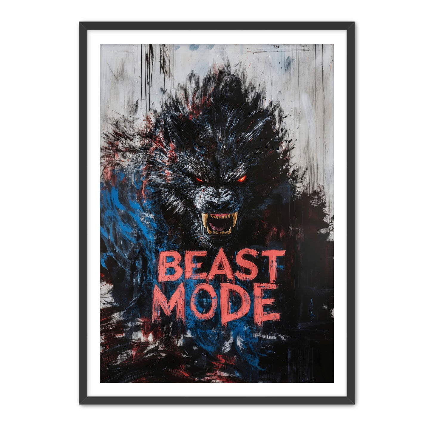 Beast Mode 2 Wall Art