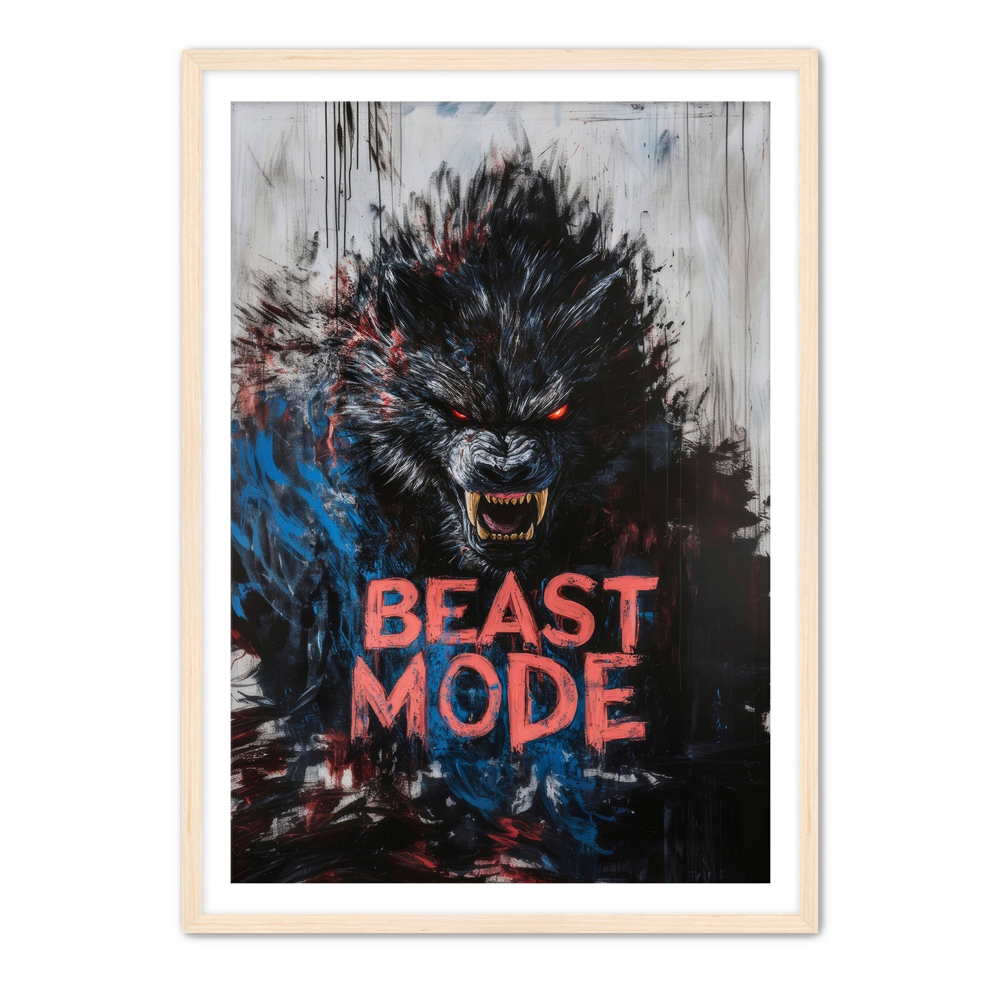 Beast Mode 2 Wall Art