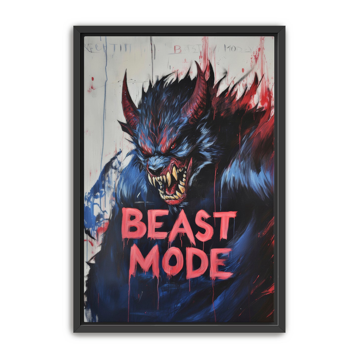 Beast Mode 3 Wall Art