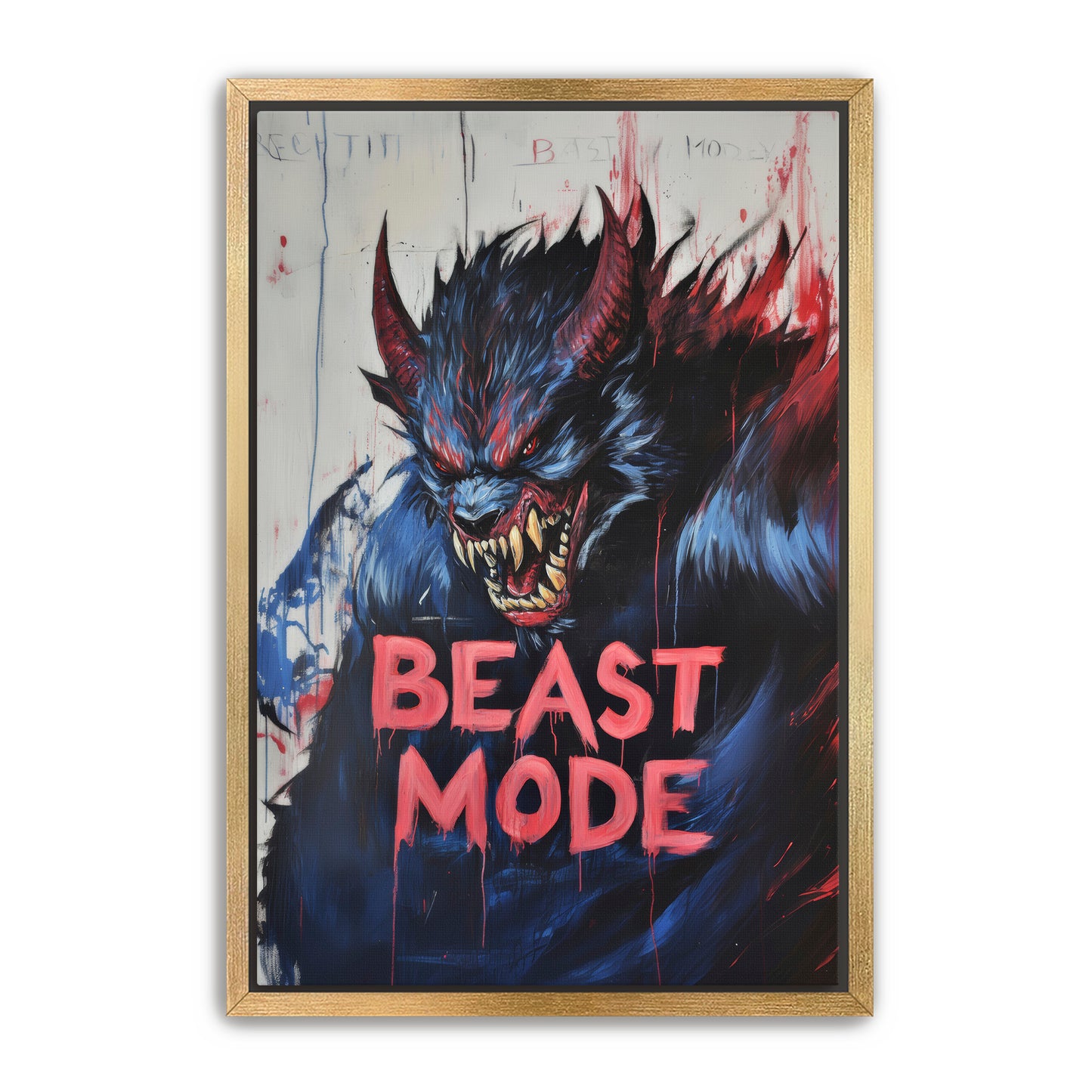 Beast Mode 3 Wall Art