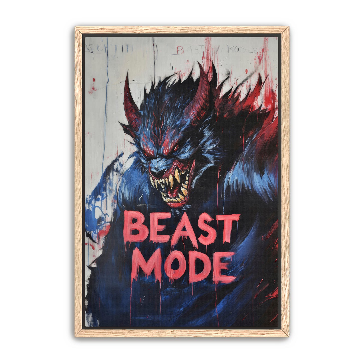 Beast Mode 3 Wall Art