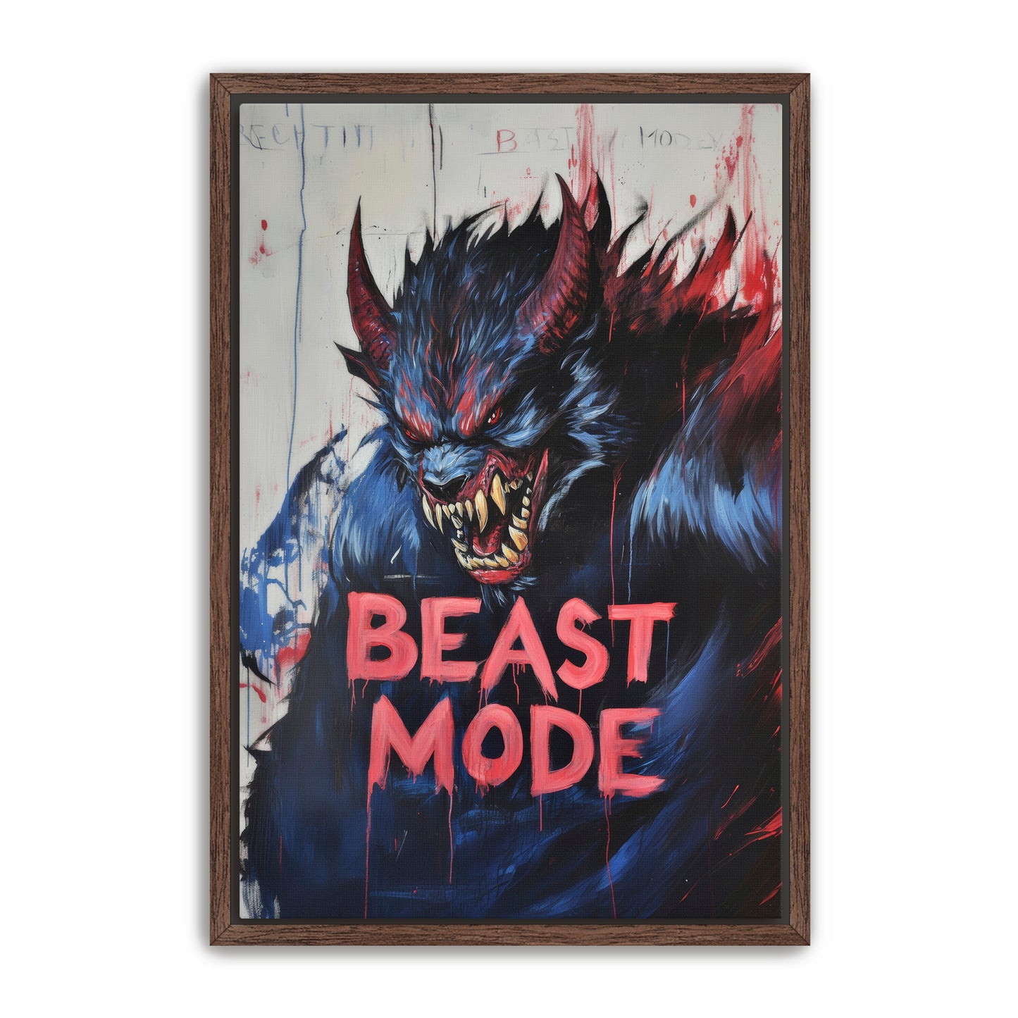 Beast Mode 3 Wall Art