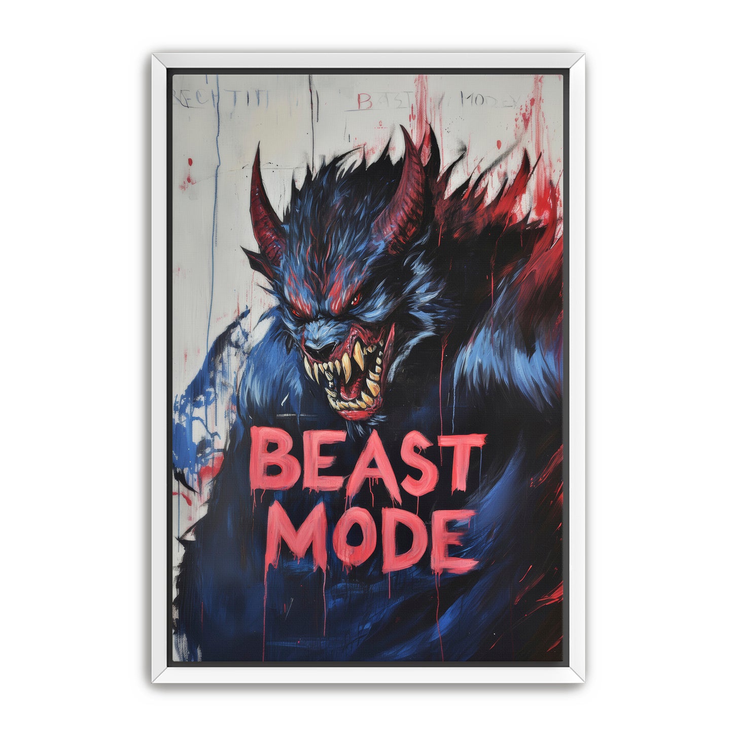 Beast Mode 3 Wall Art