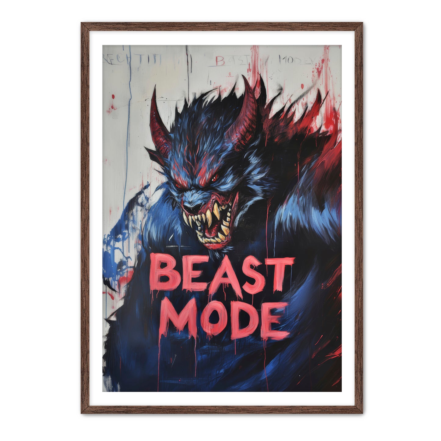 Beast Mode 3 Wall Art