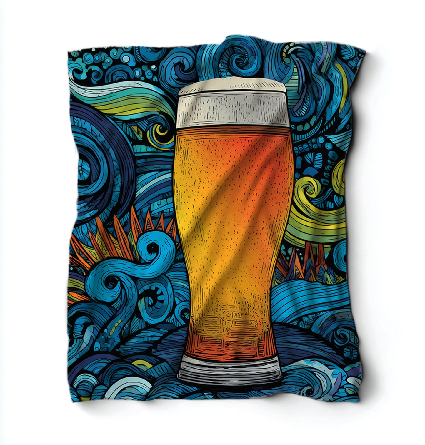 Beer Artwork Blanket