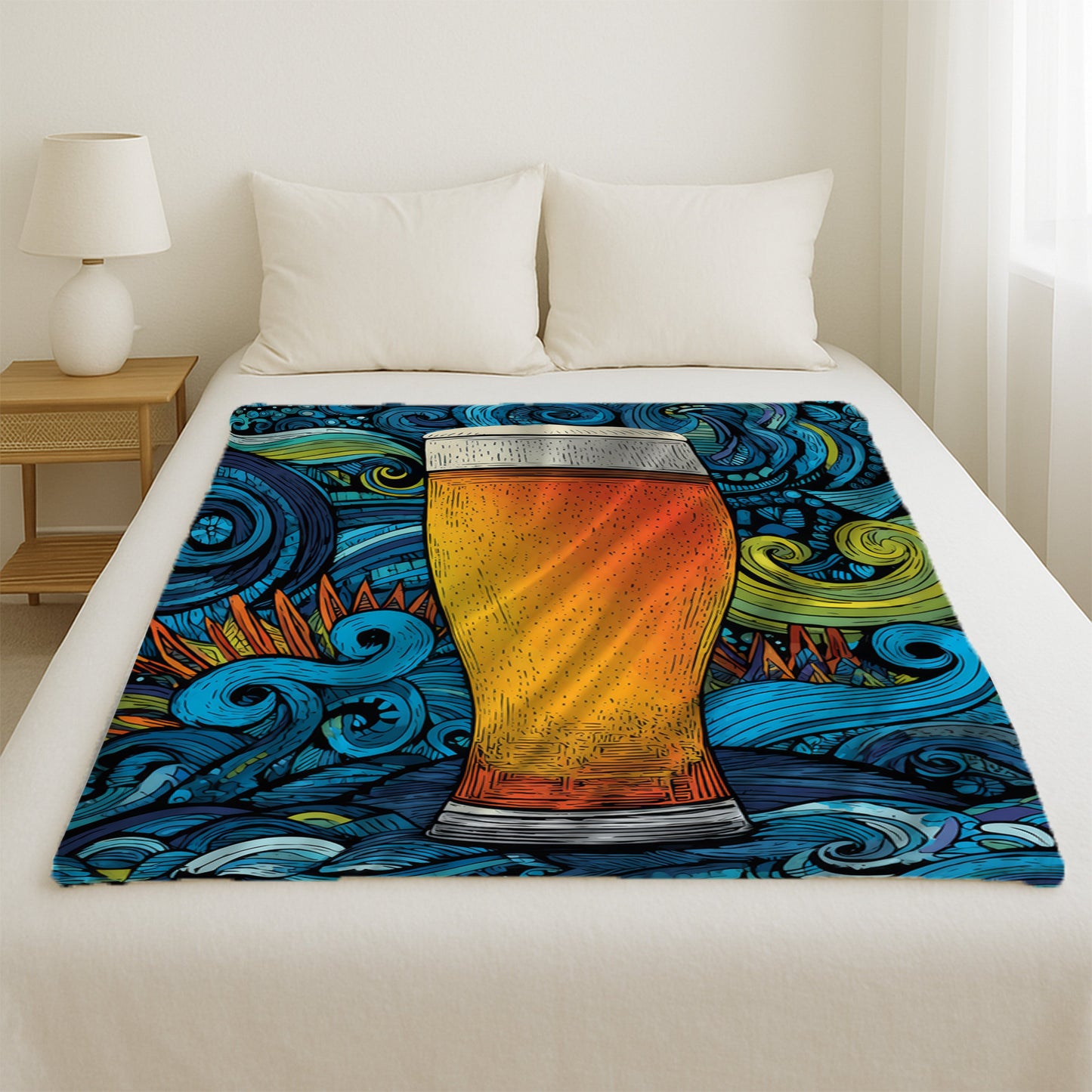 Beer Artwork Blanket