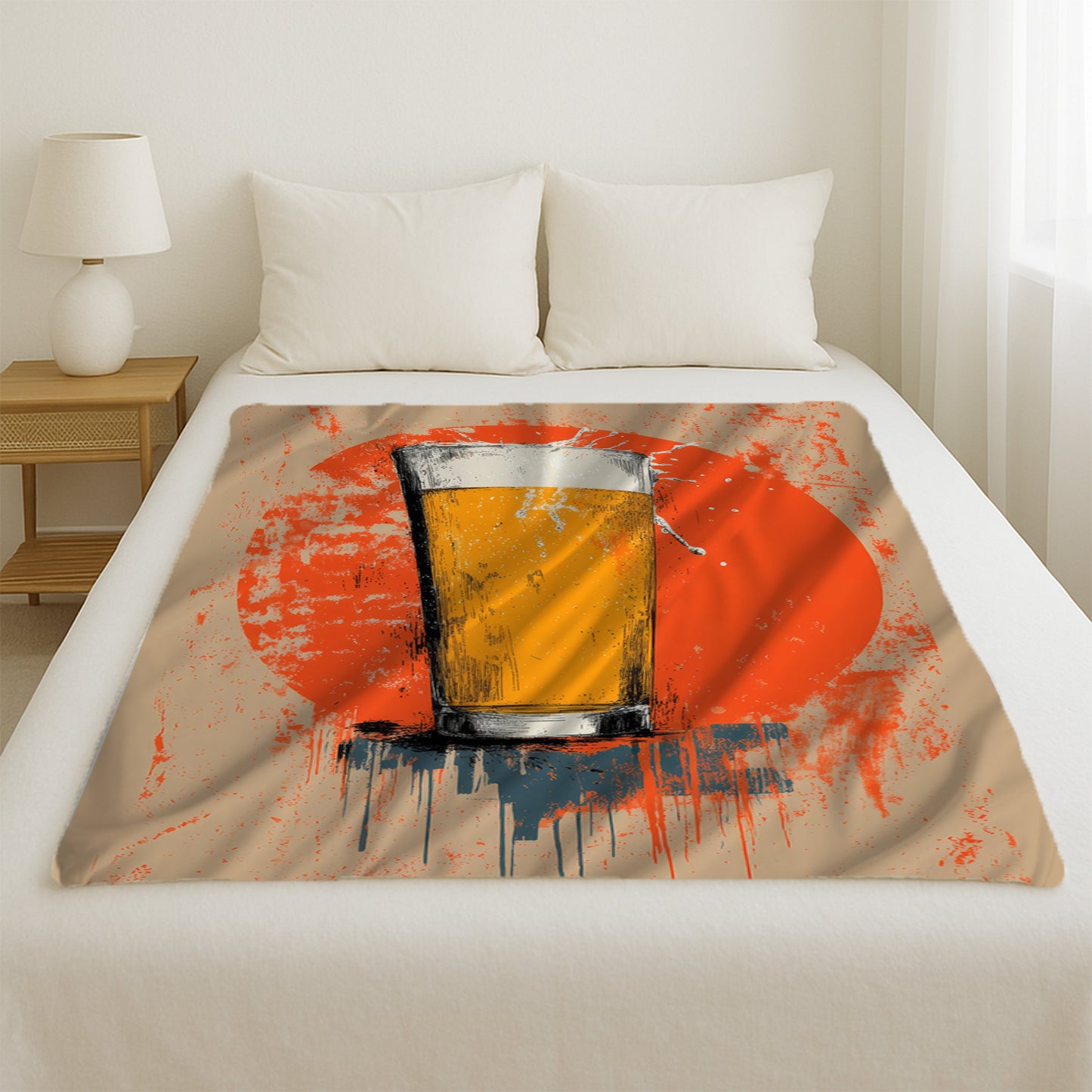 Beer Painting Blanket