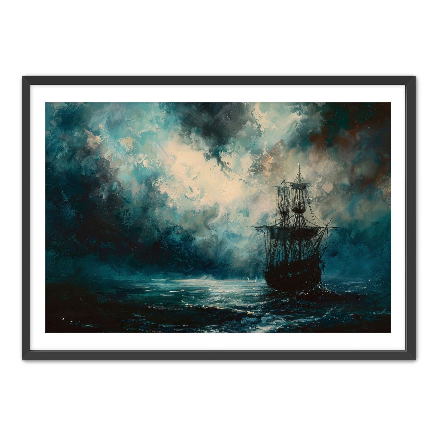 Begotten Ship Wall Art