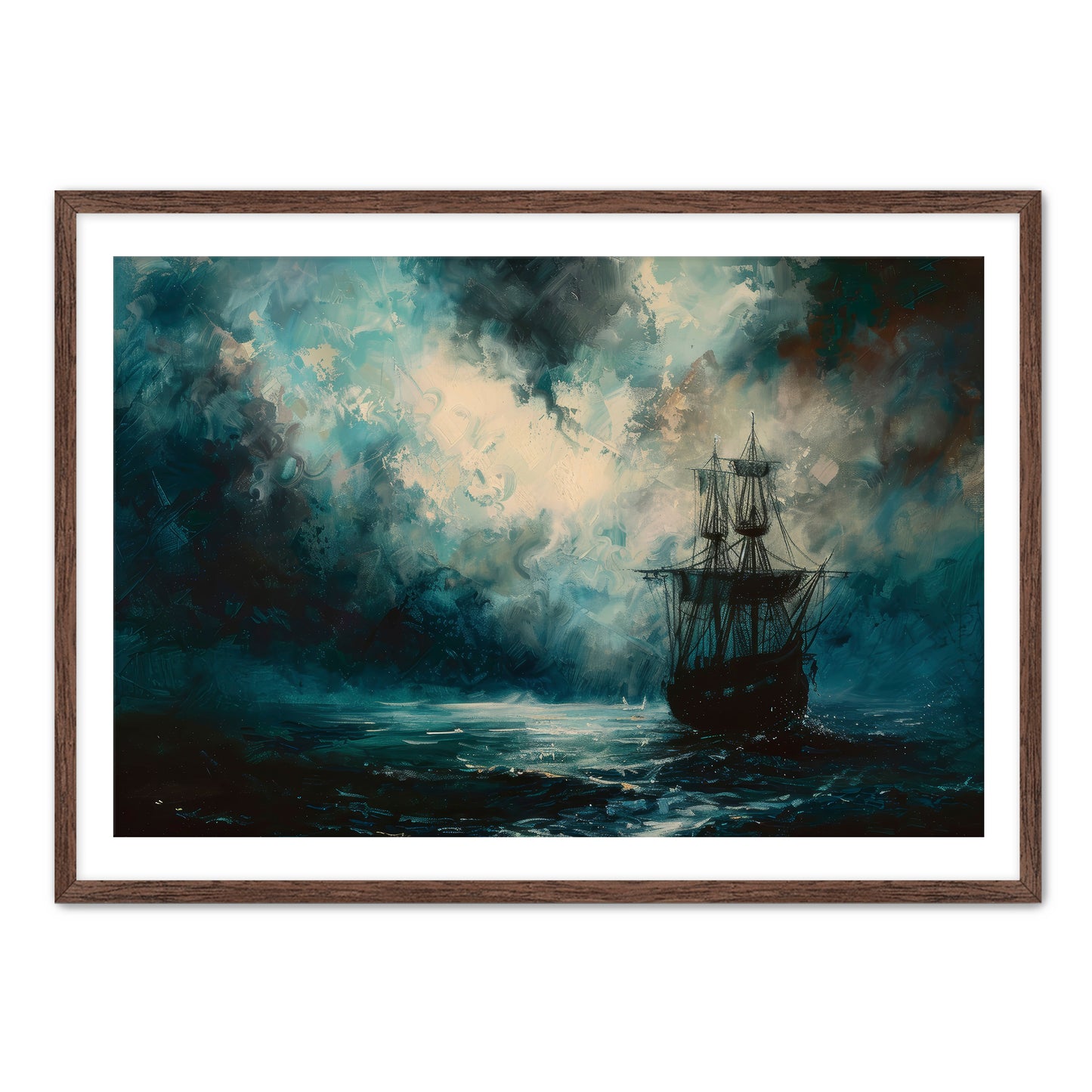 Begotten Ship Wall Art
