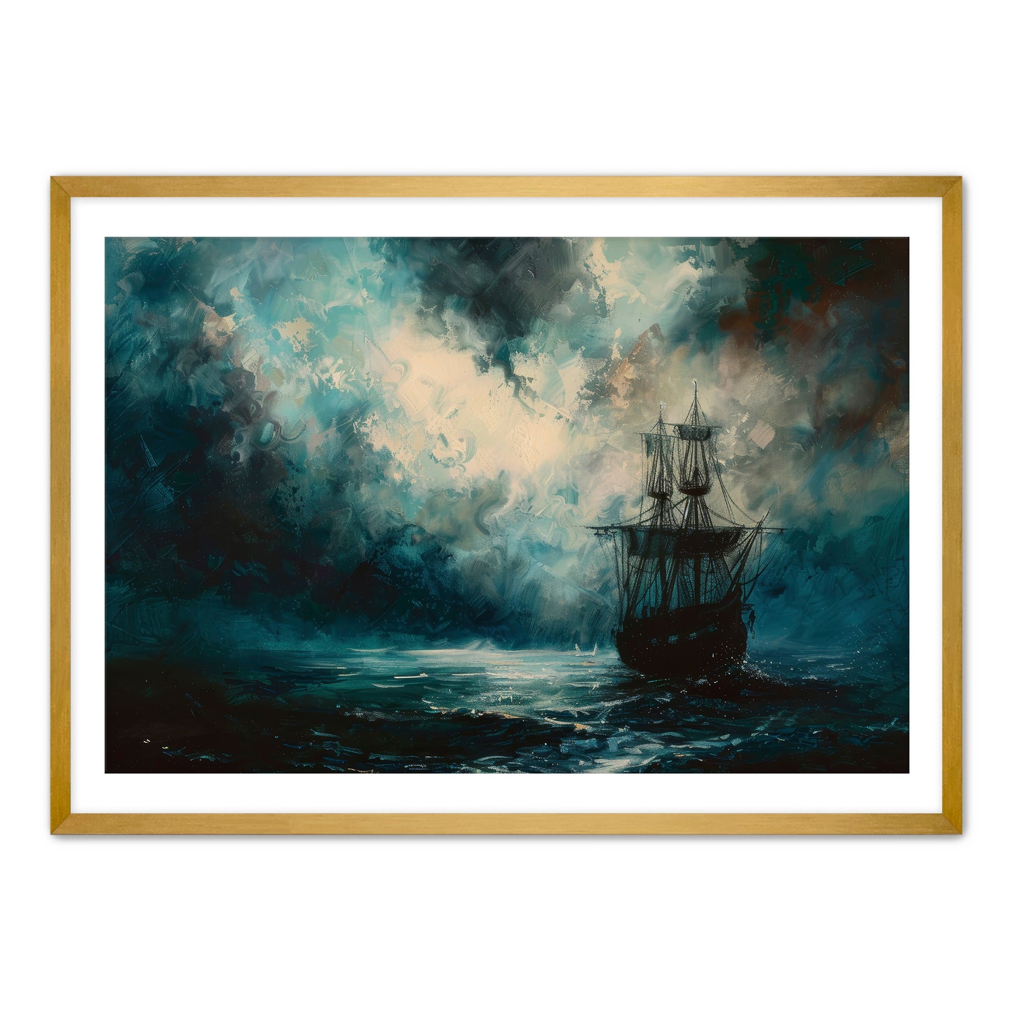 Begotten Ship Wall Art