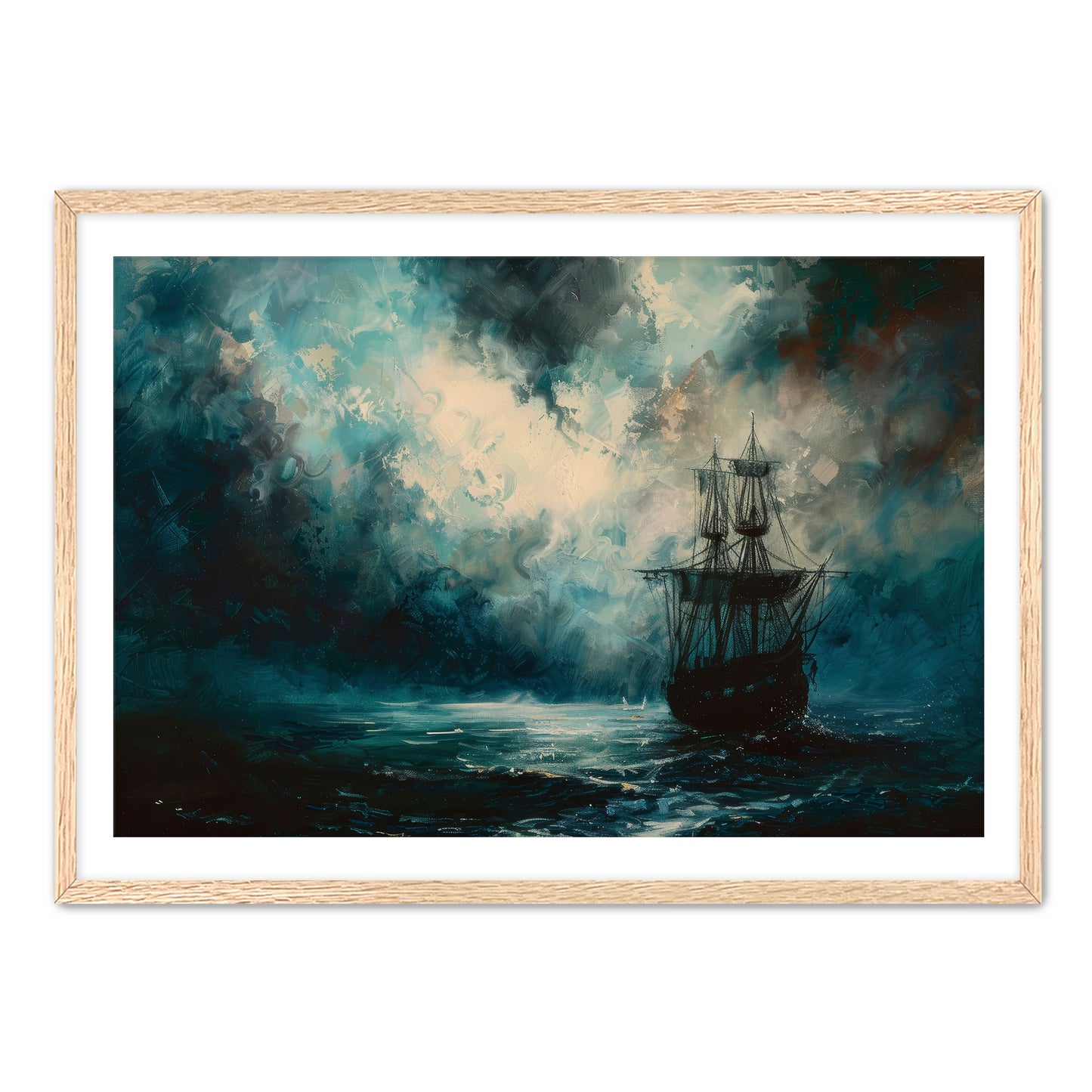 Begotten Ship Wall Art
