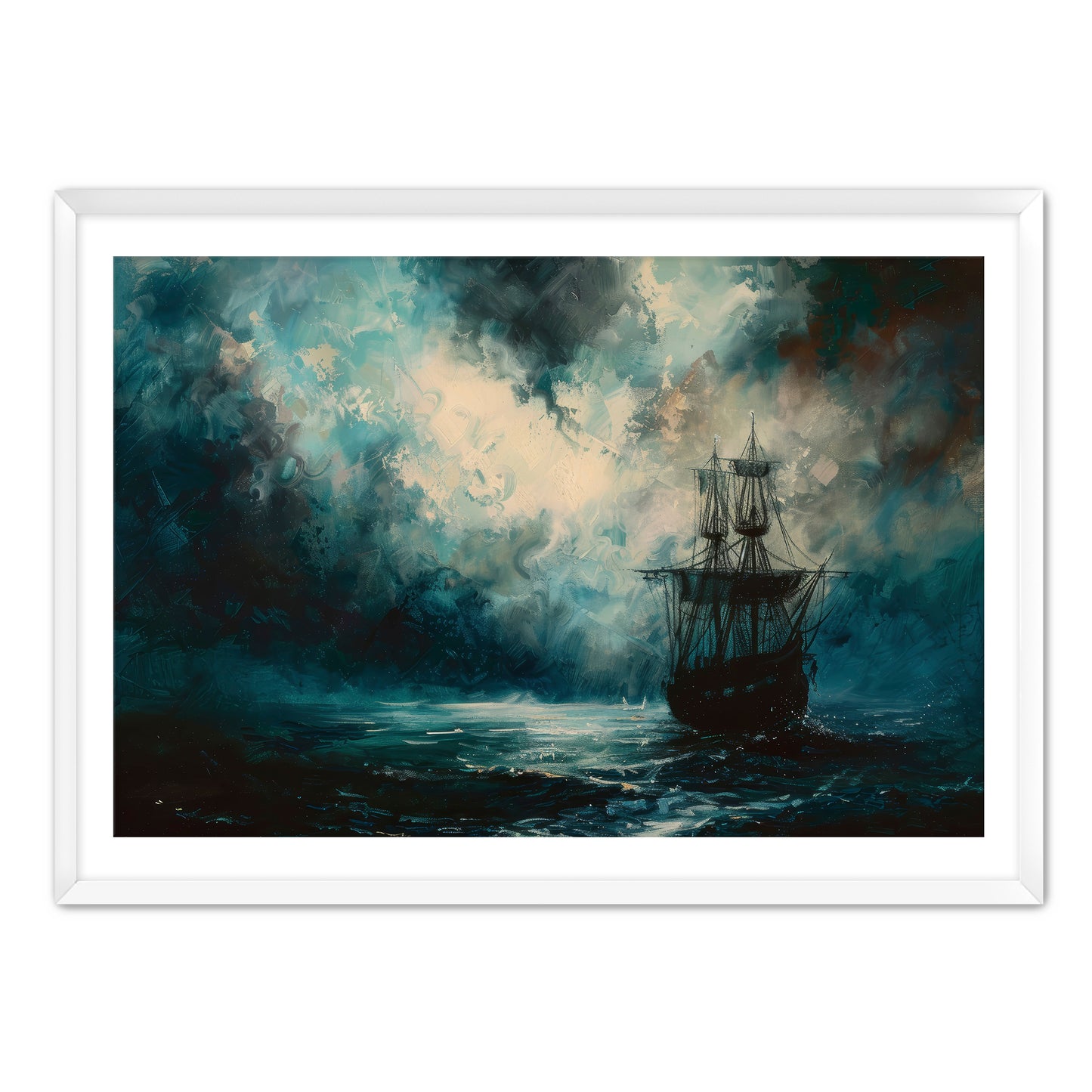 Begotten Ship Wall Art