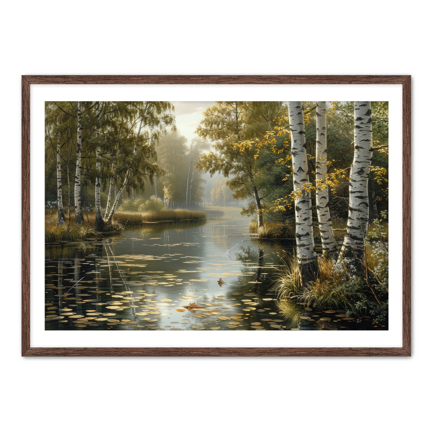 Birch and Brook Wall Art