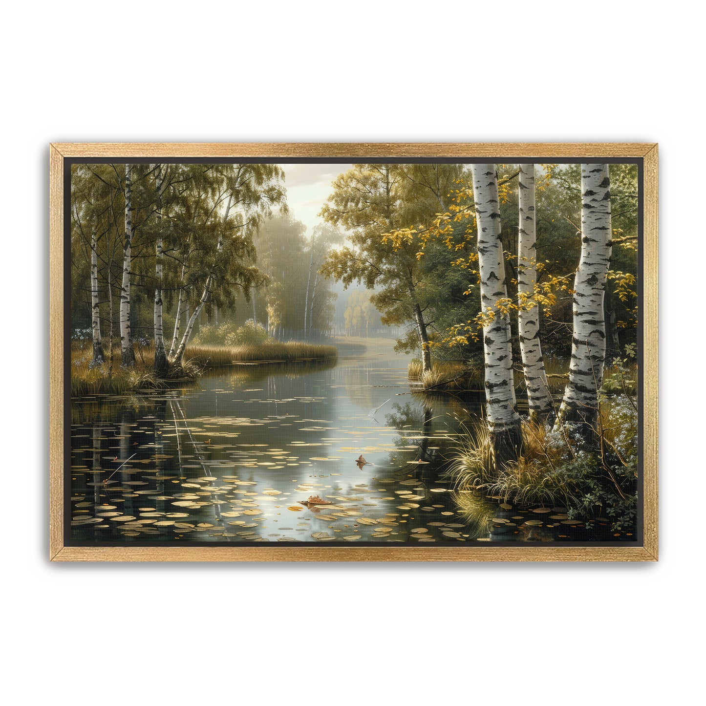 Birch and Brook Wall Art