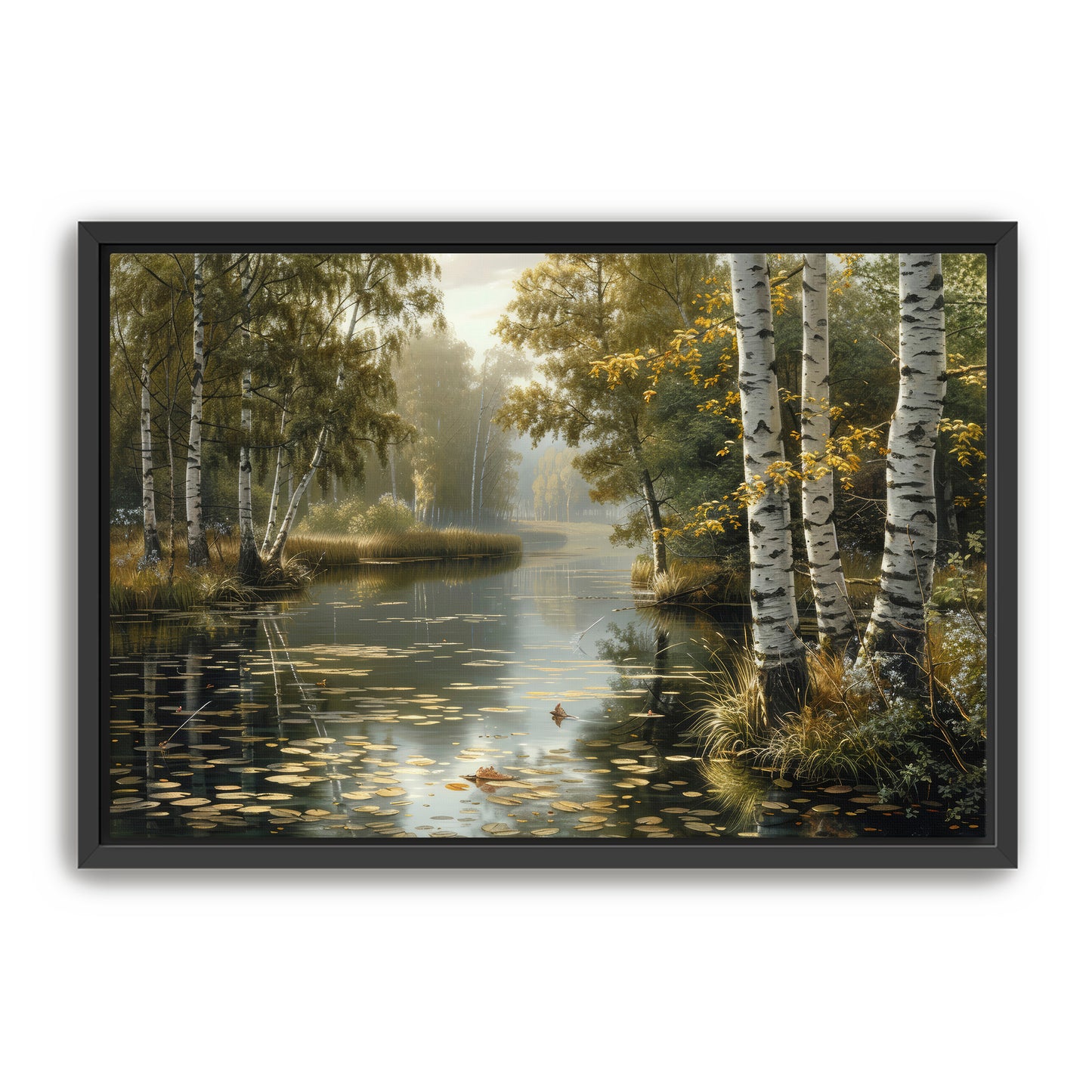 Birch and Brook Wall Art