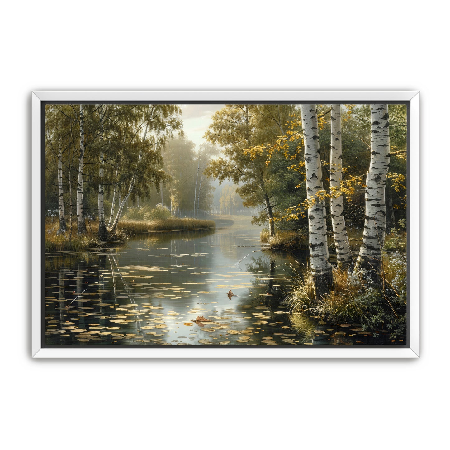 Birch and Brook Wall Art