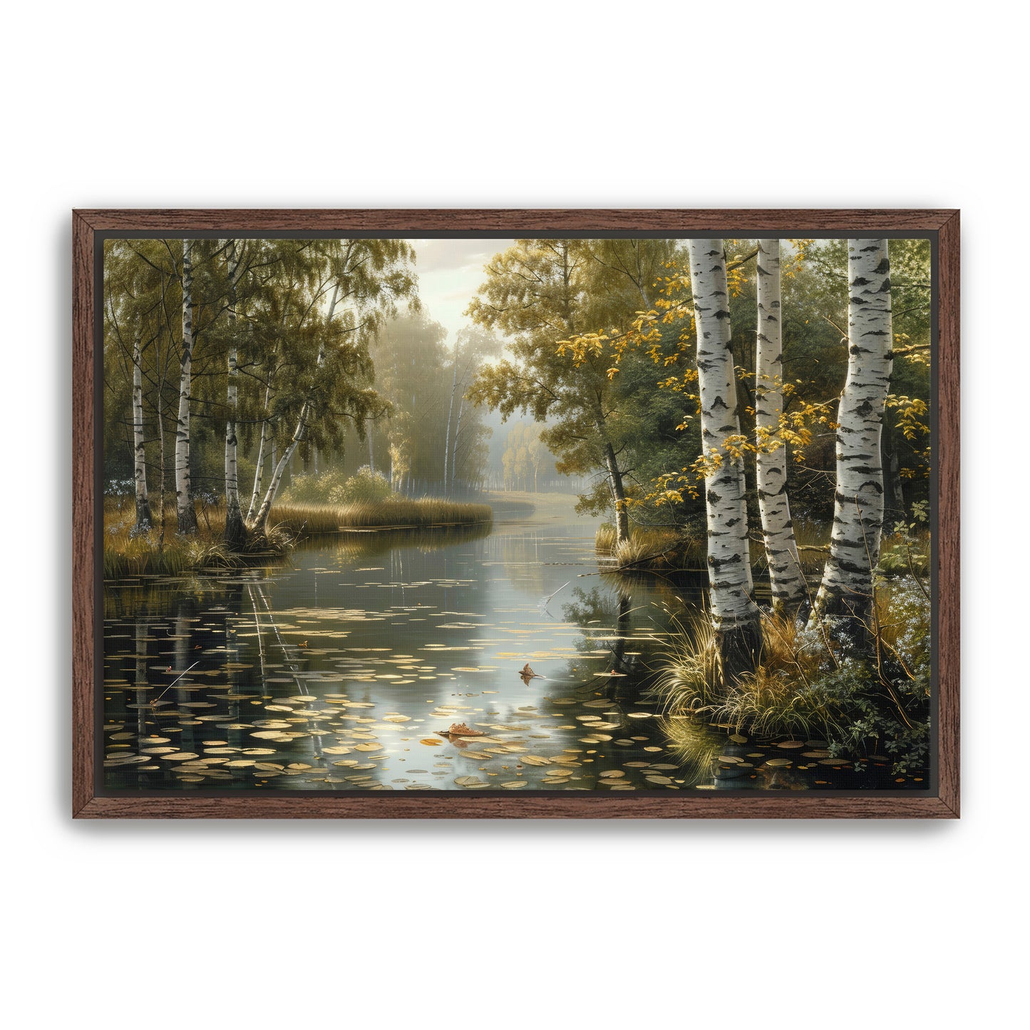 Birch and Brook Wall Art