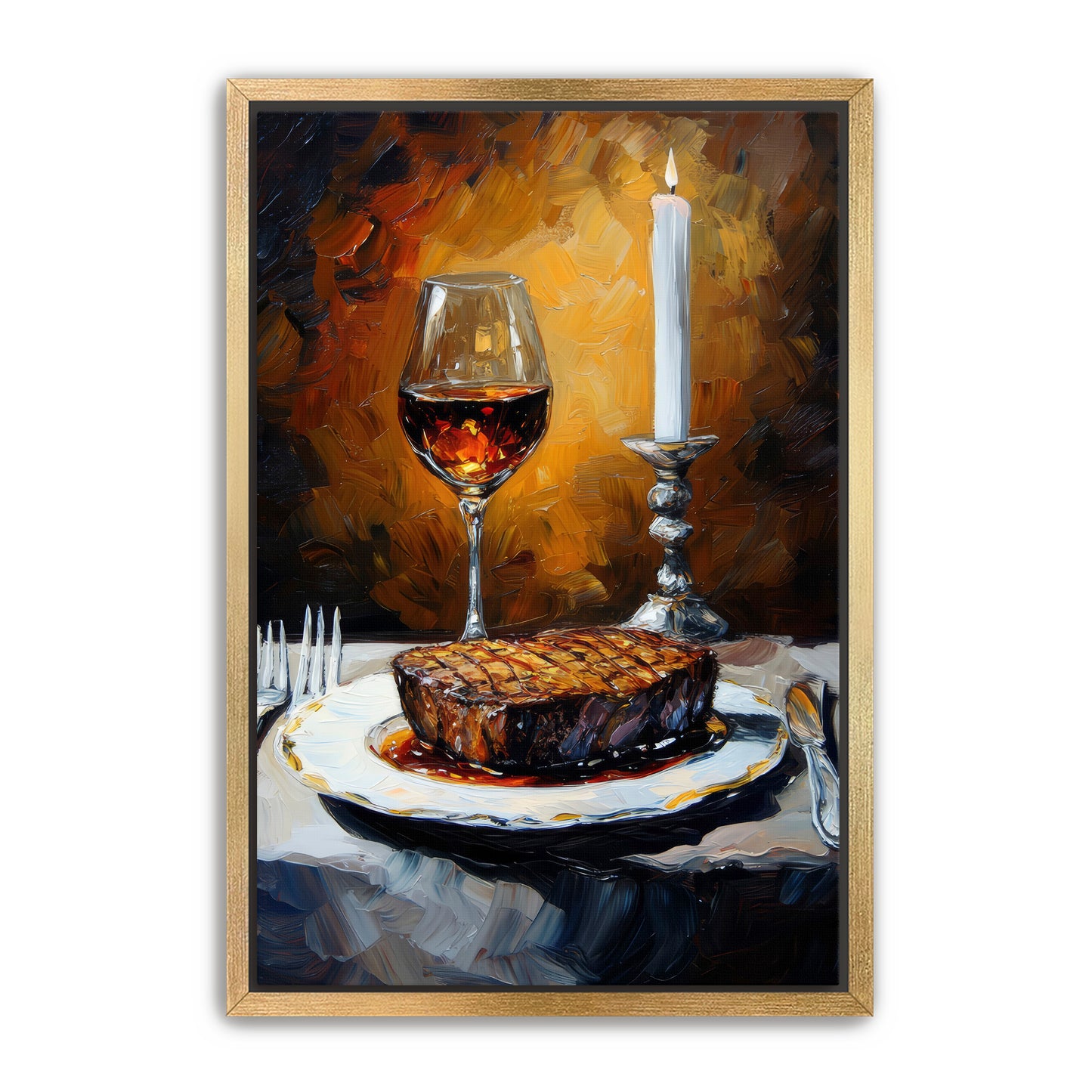 Birthday Dinner Wall Art