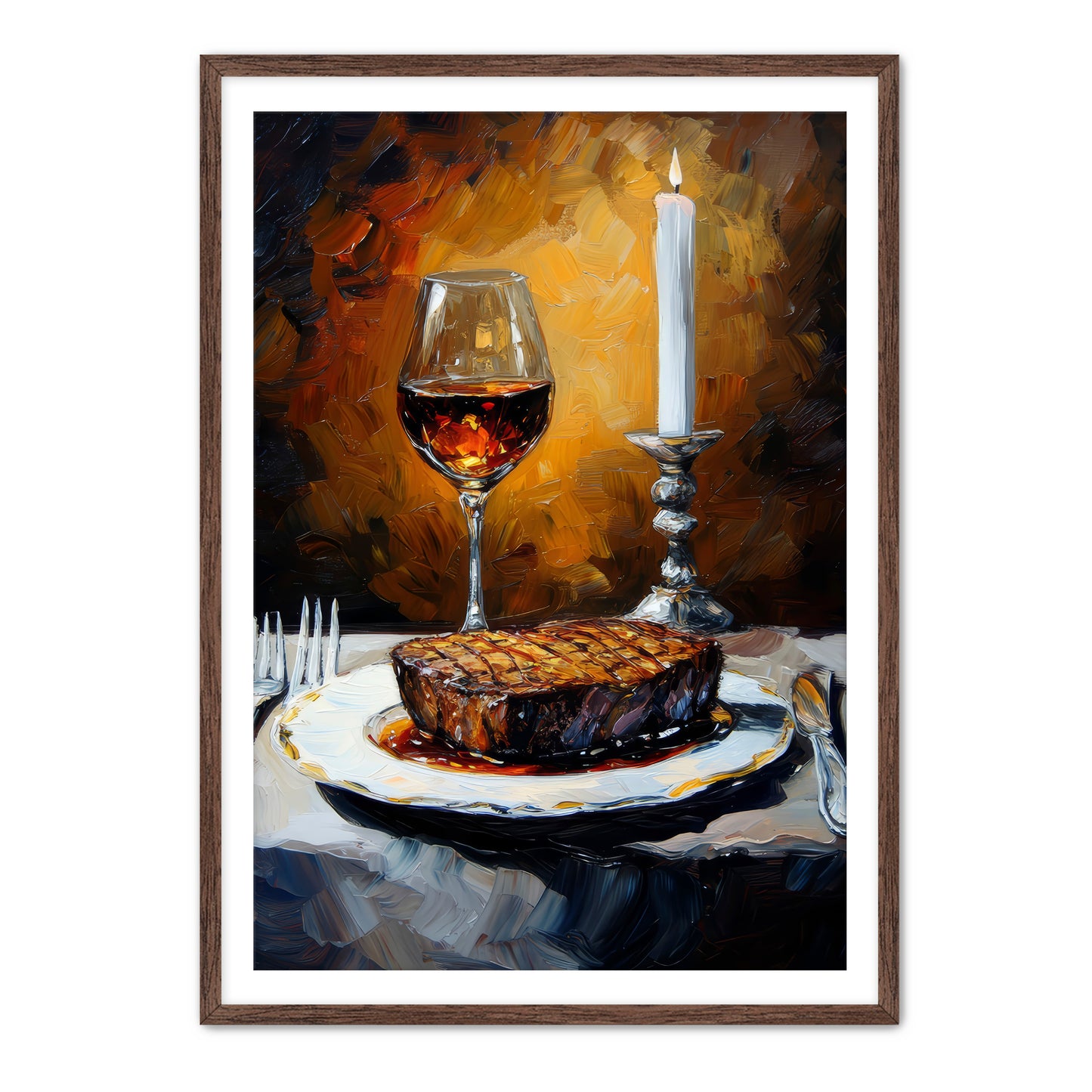 Birthday Dinner Wall Art