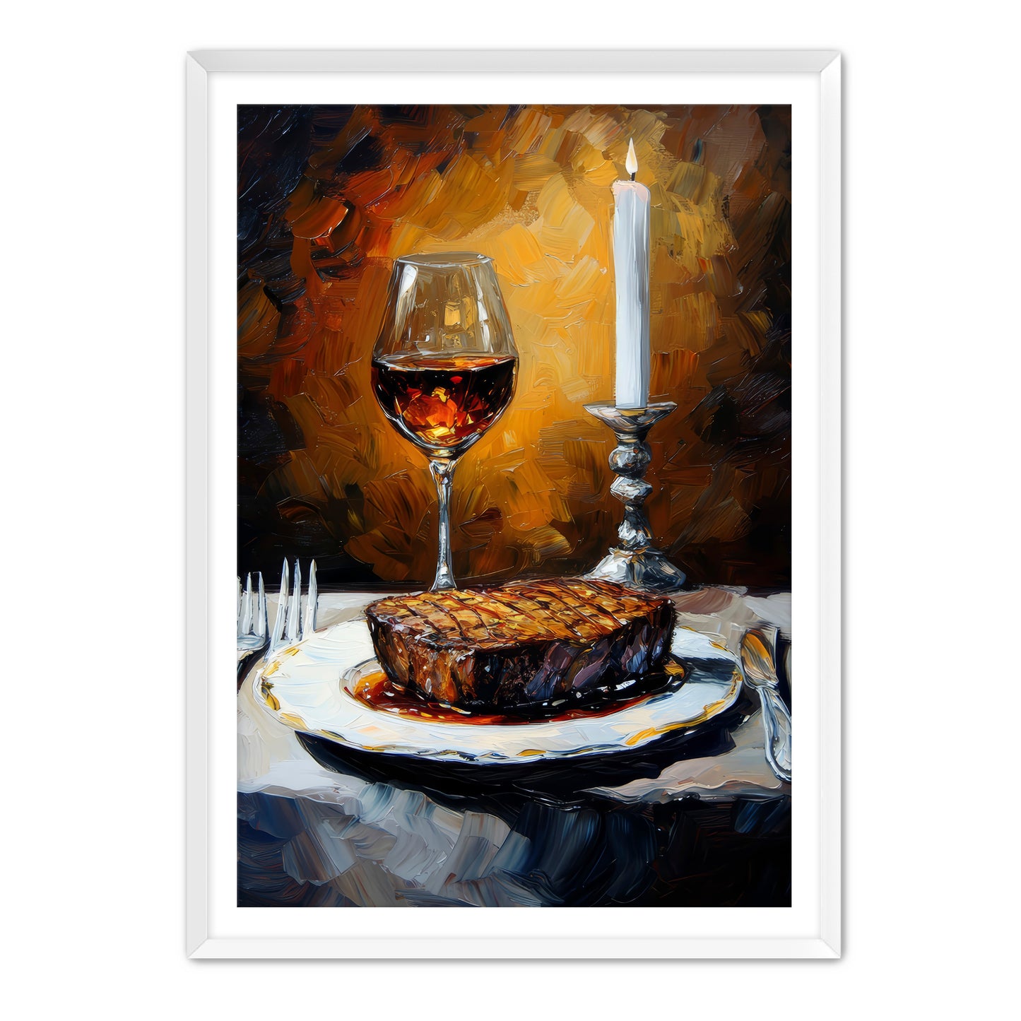 Birthday Dinner Wall Art