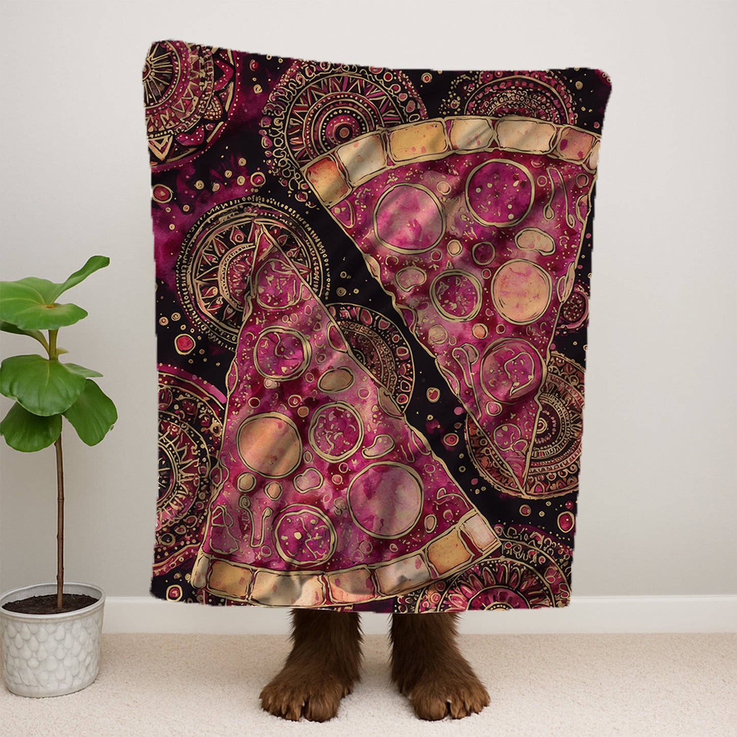 Boho Pizza Blanket