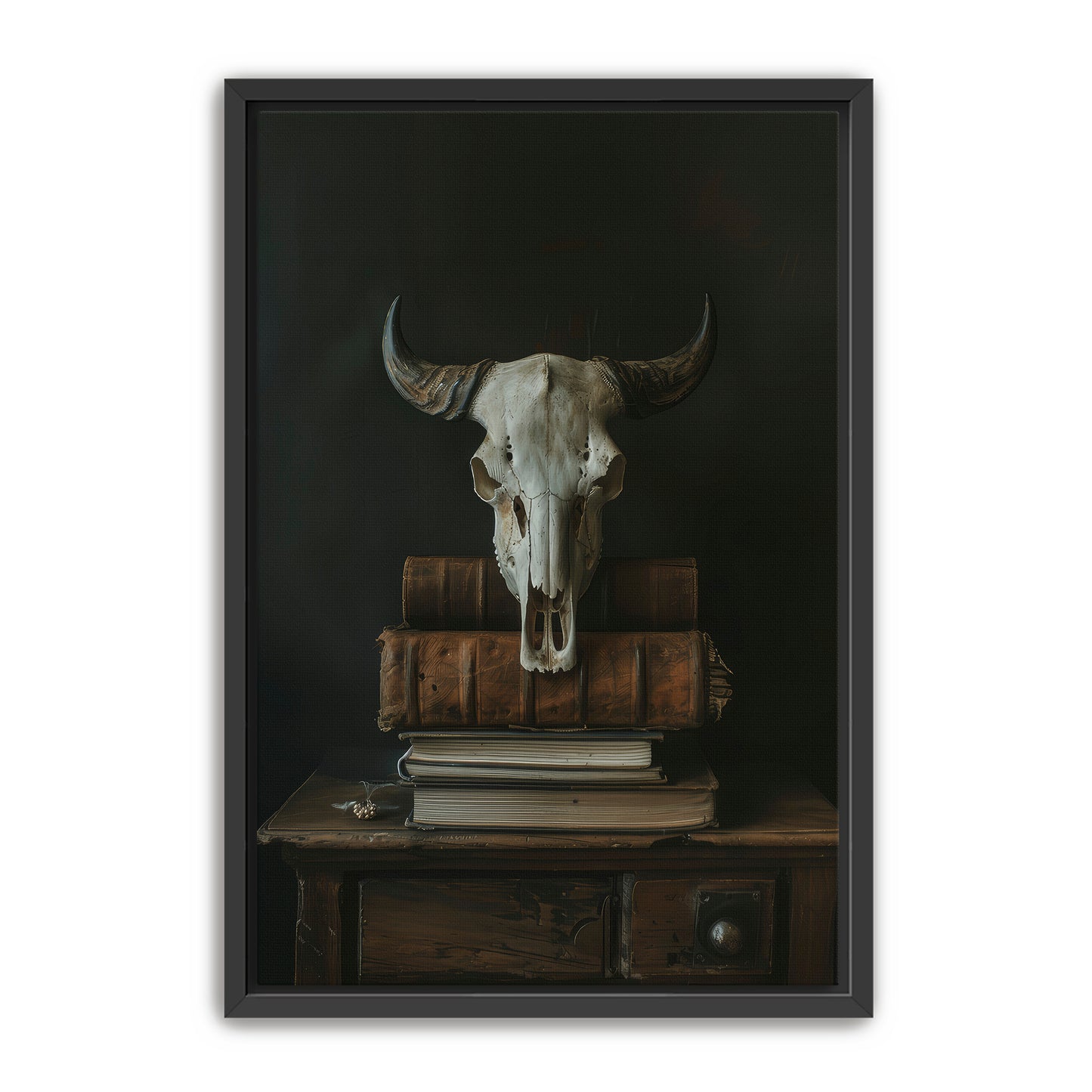Buffalo and Books Wall Art