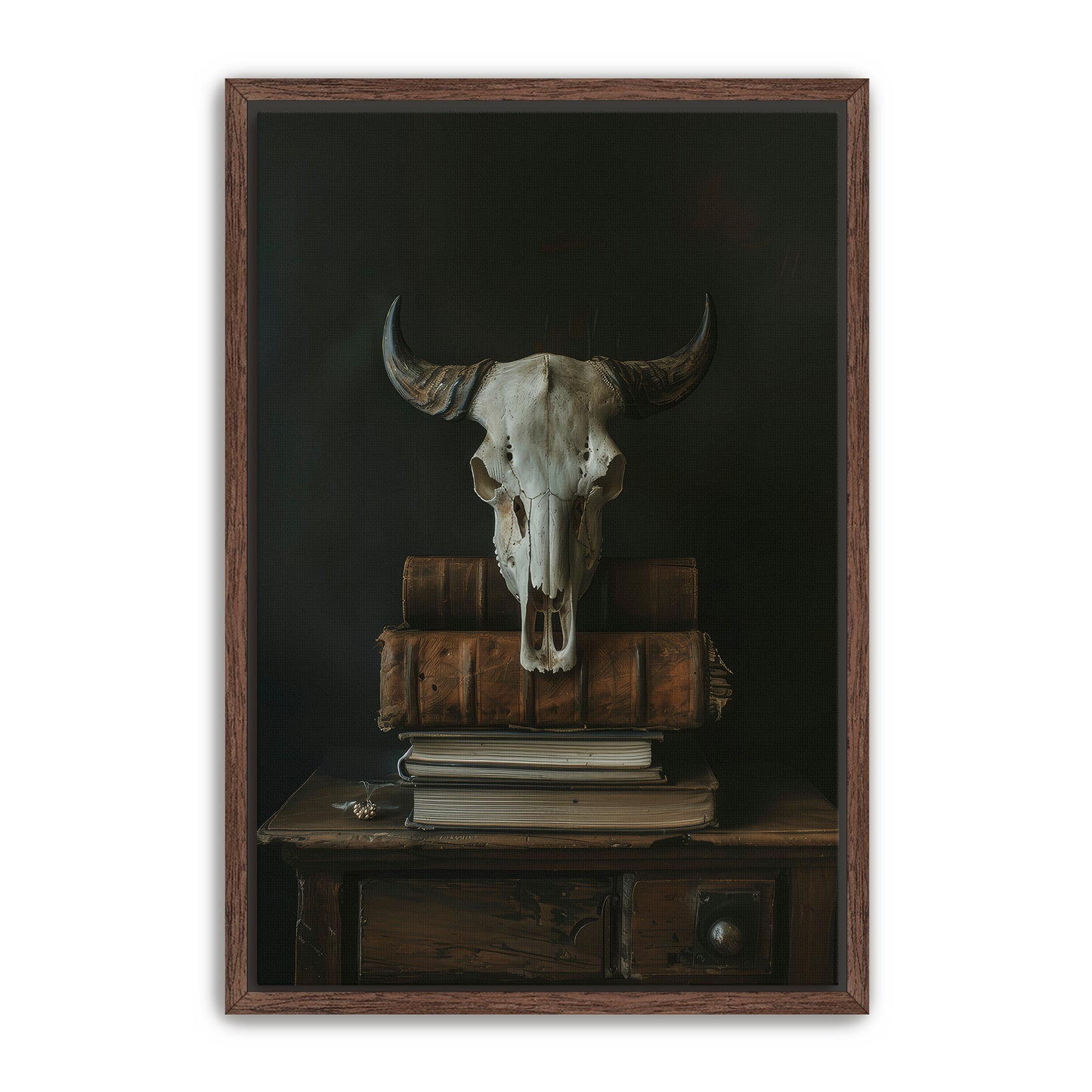 Buffalo and Books Wall Art