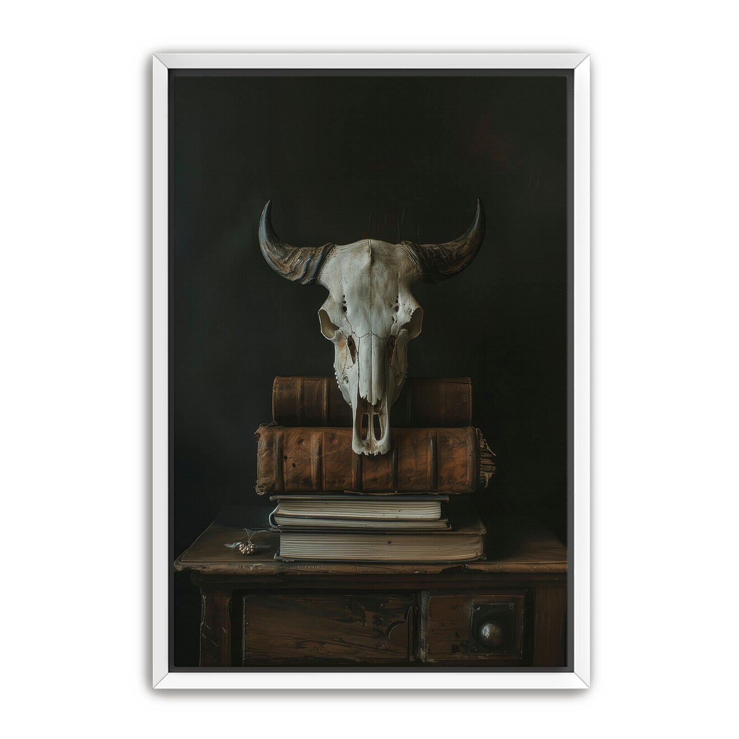 Buffalo and Books Wall Art