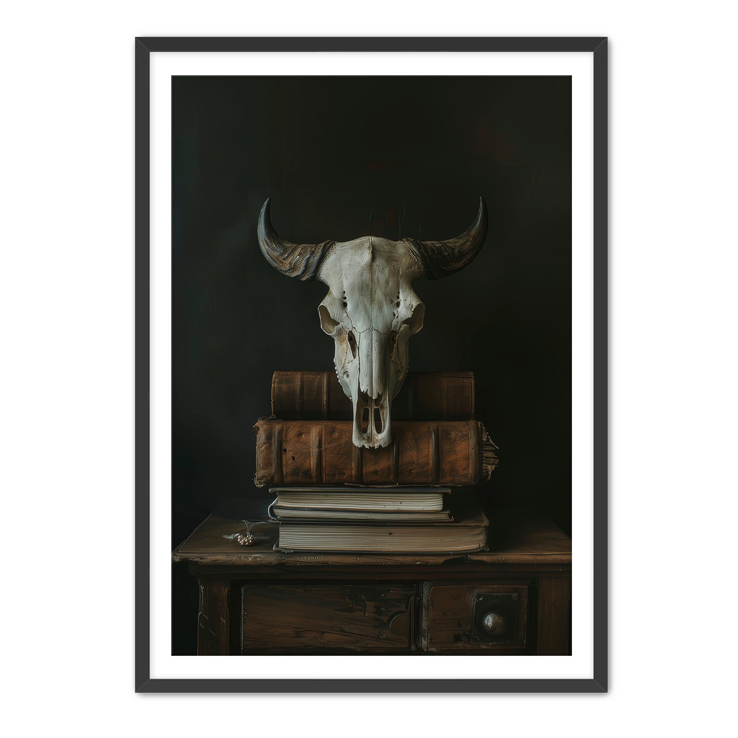 Buffalo and Books Wall Art