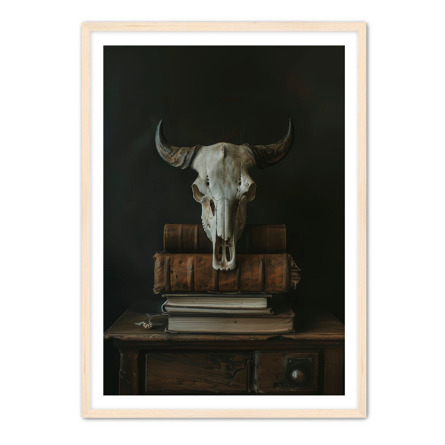 Buffalo and Books Wall Art