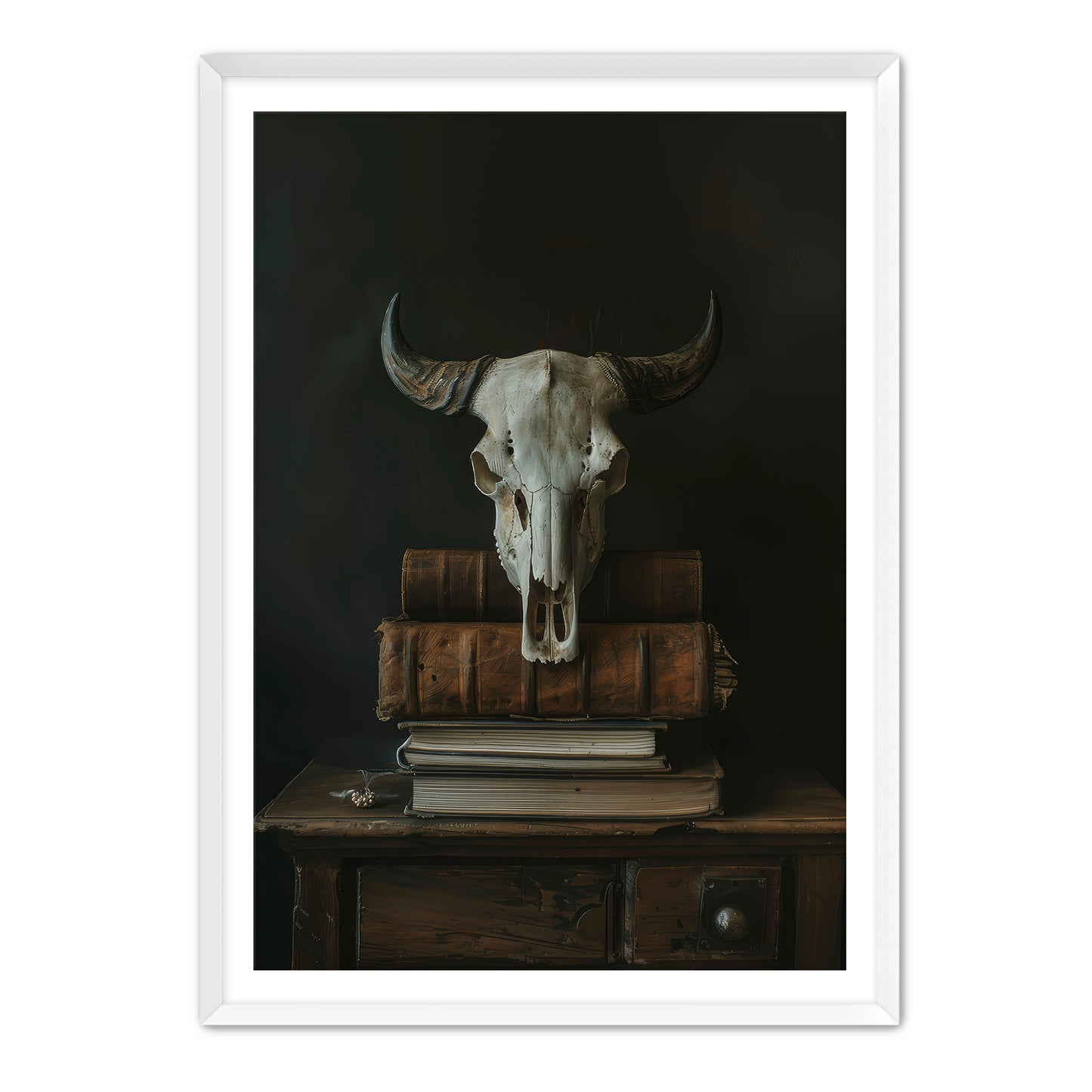 Buffalo and Books Wall Art