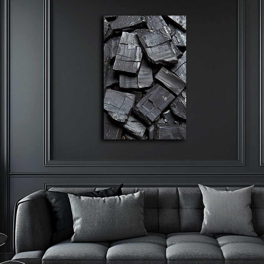 Burnt Bark Wall Art