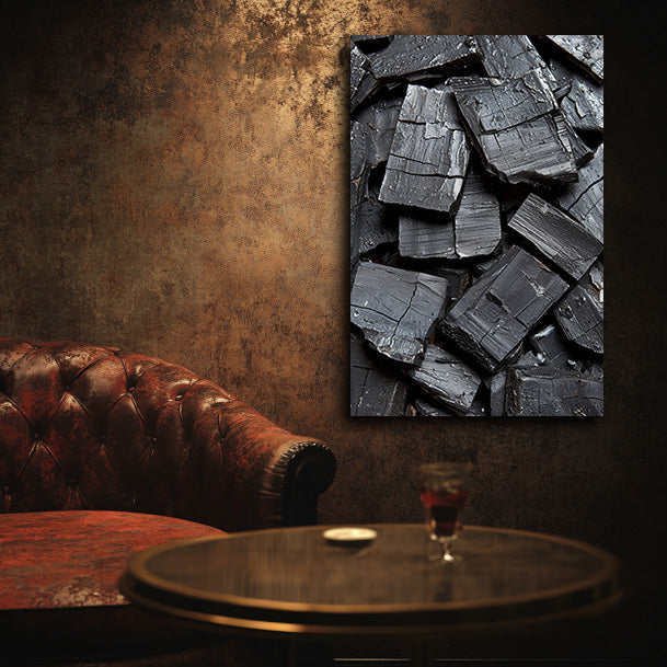 Burnt Bark Wall Art