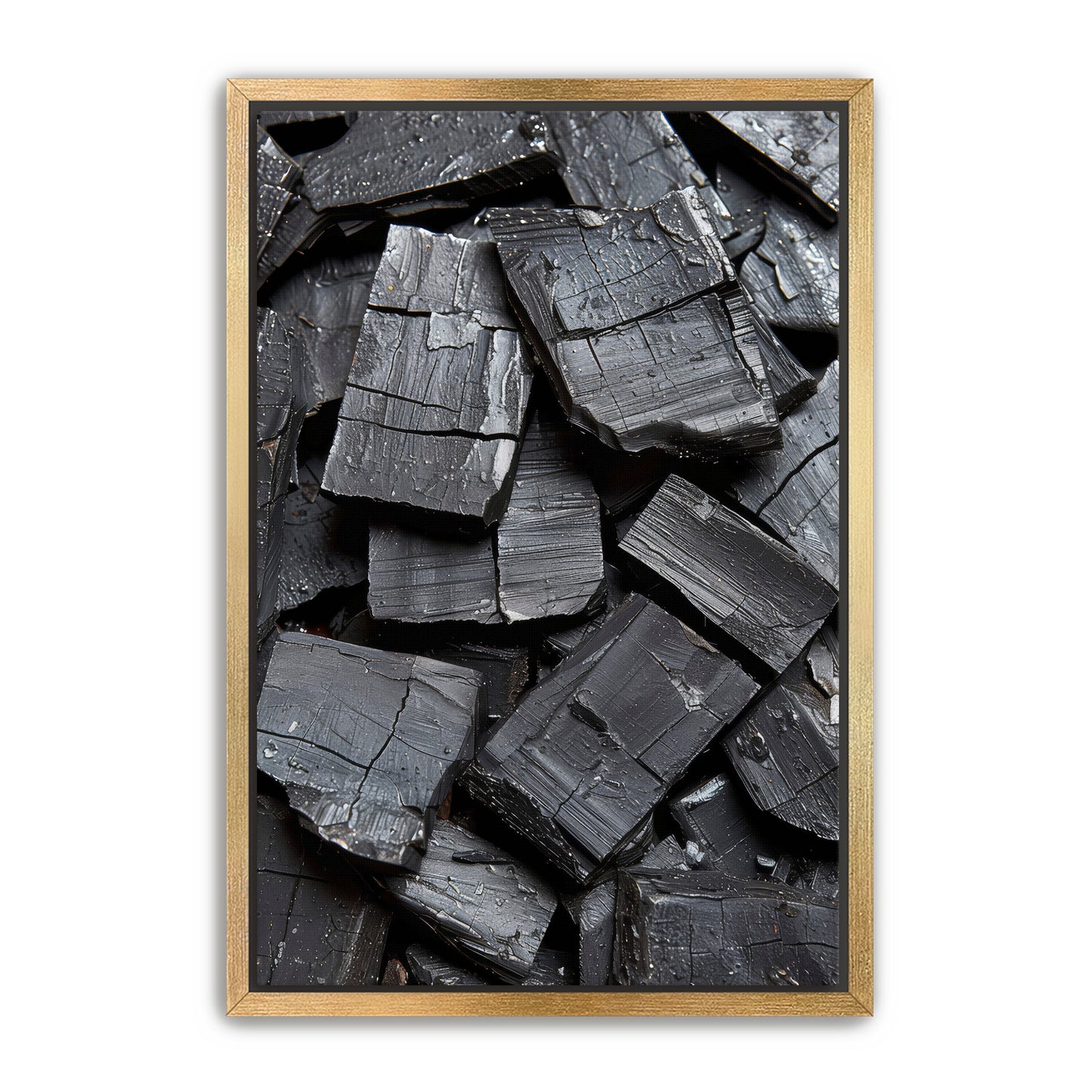 Burnt Bark Wall Art
