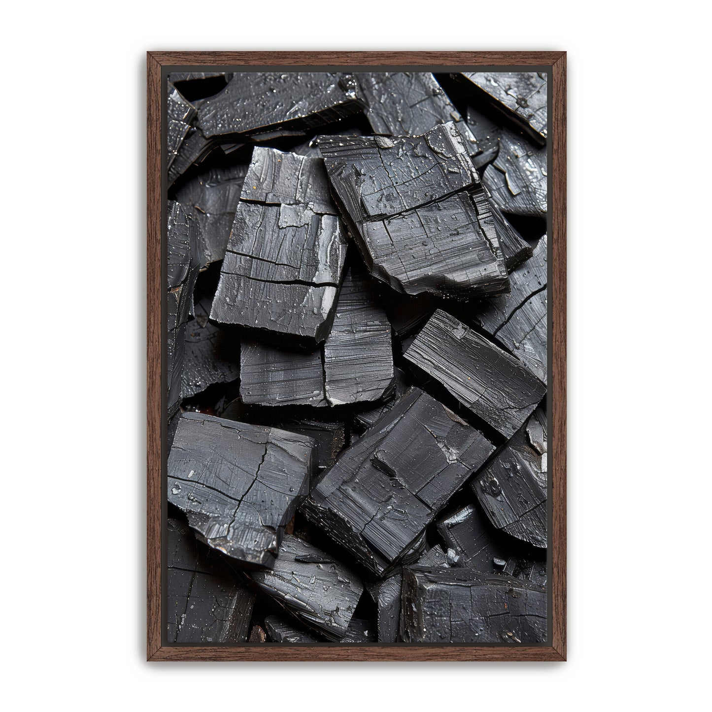 Burnt Bark Wall Art