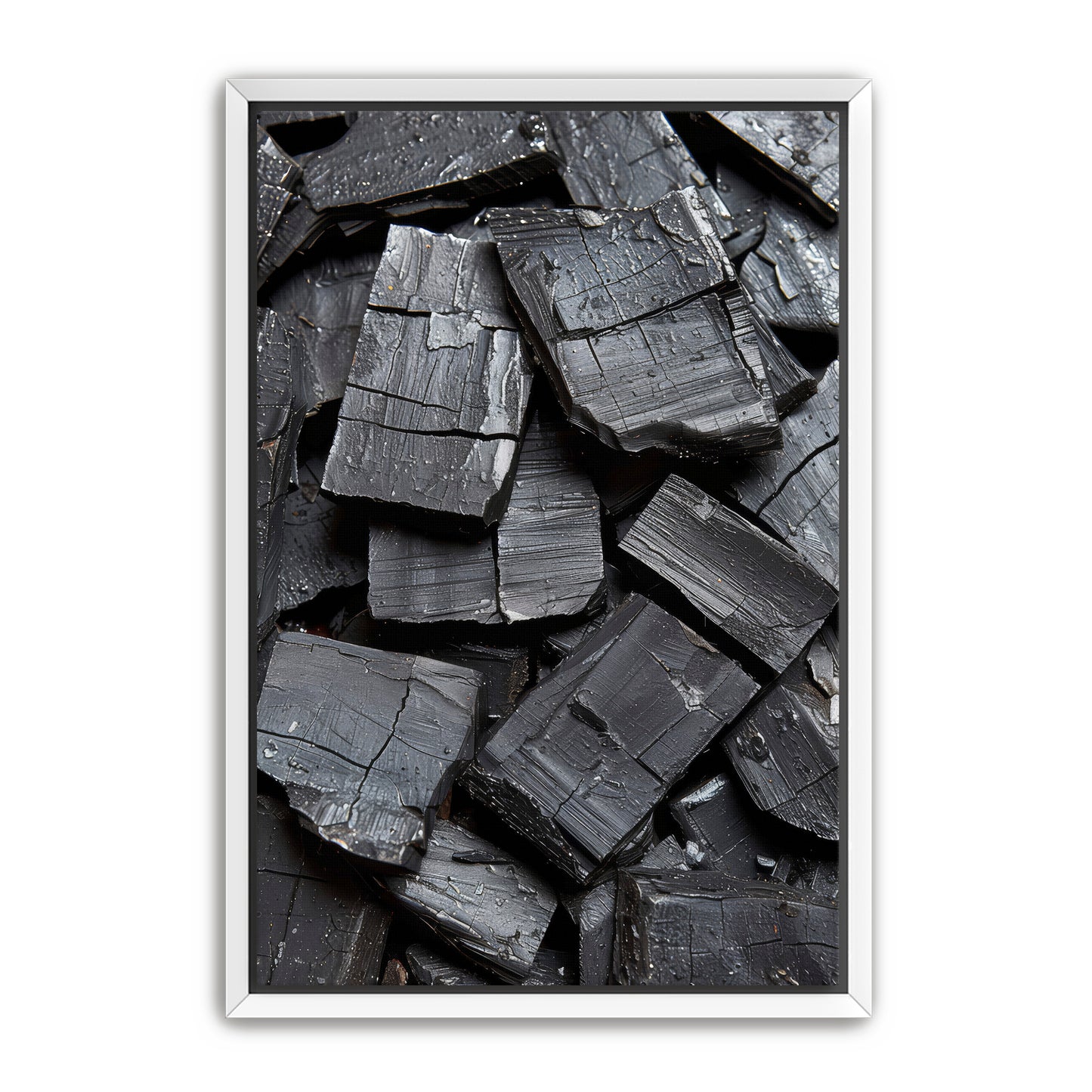 Burnt Bark Wall Art
