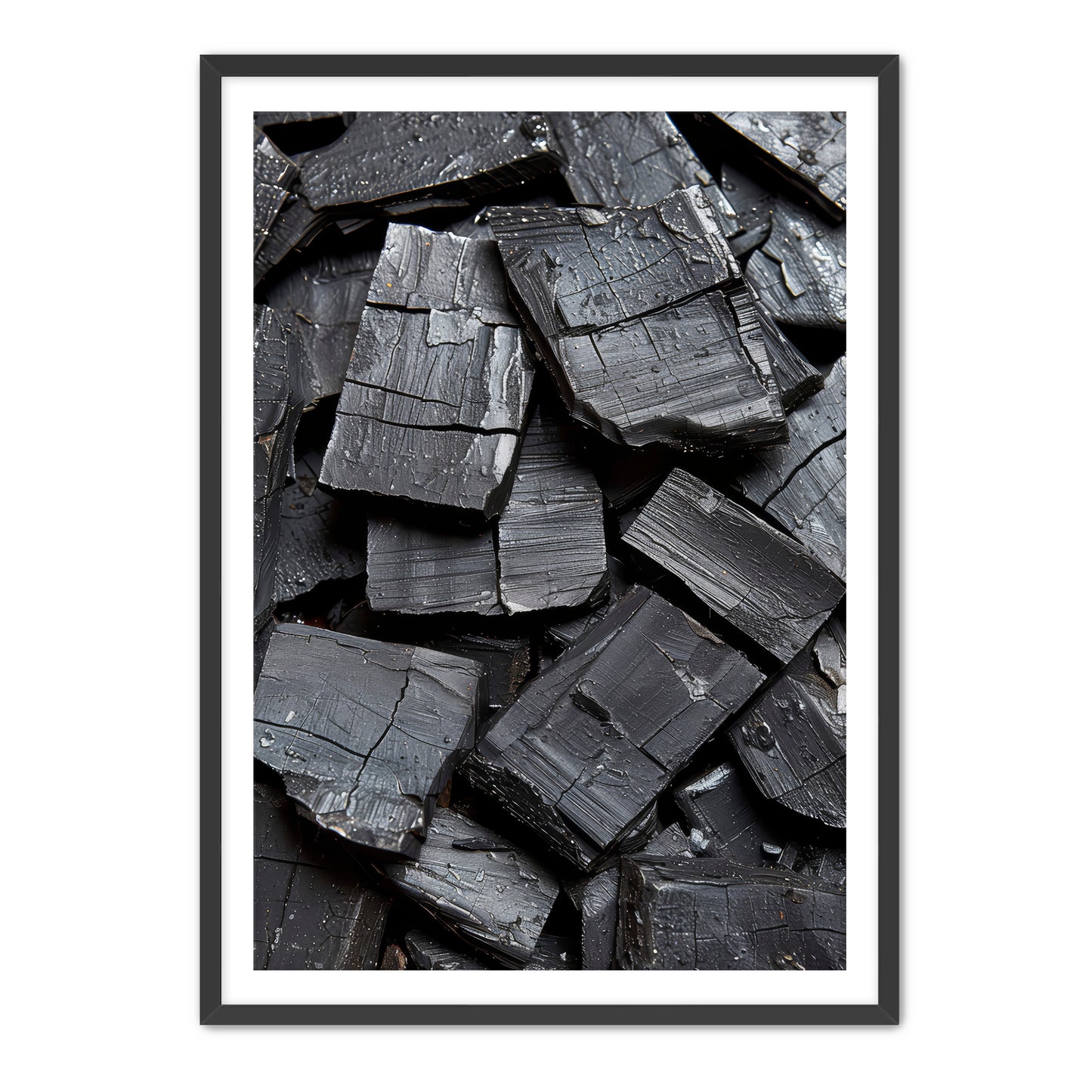 Burnt Bark Wall Art