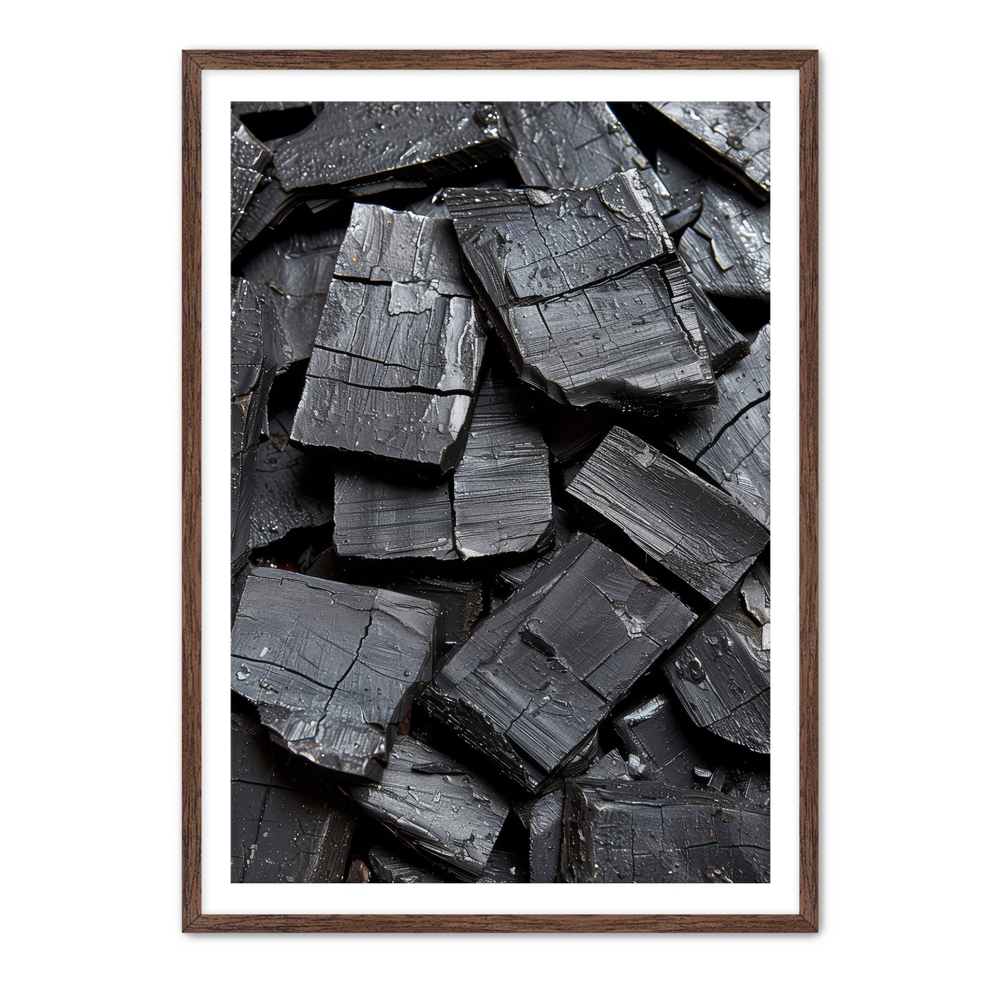 Burnt Bark Wall Art