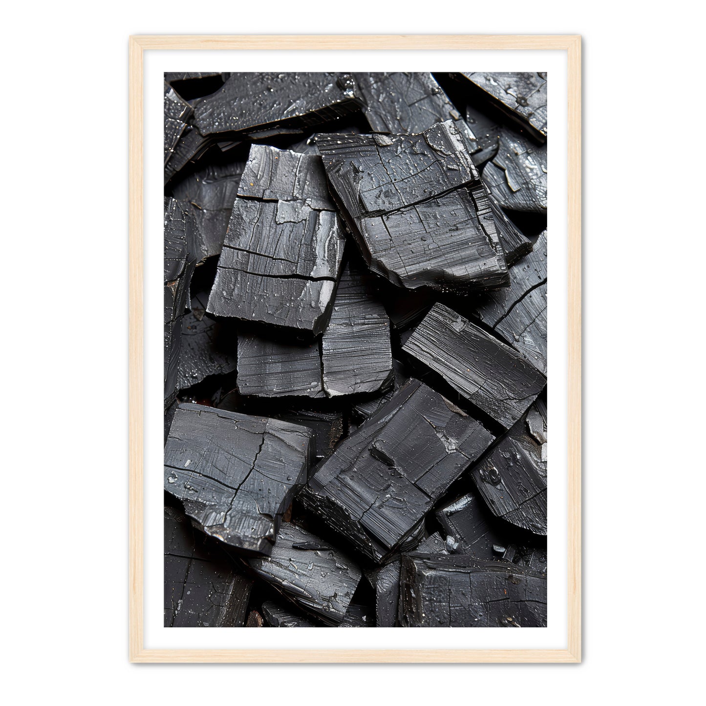 Burnt Bark Wall Art