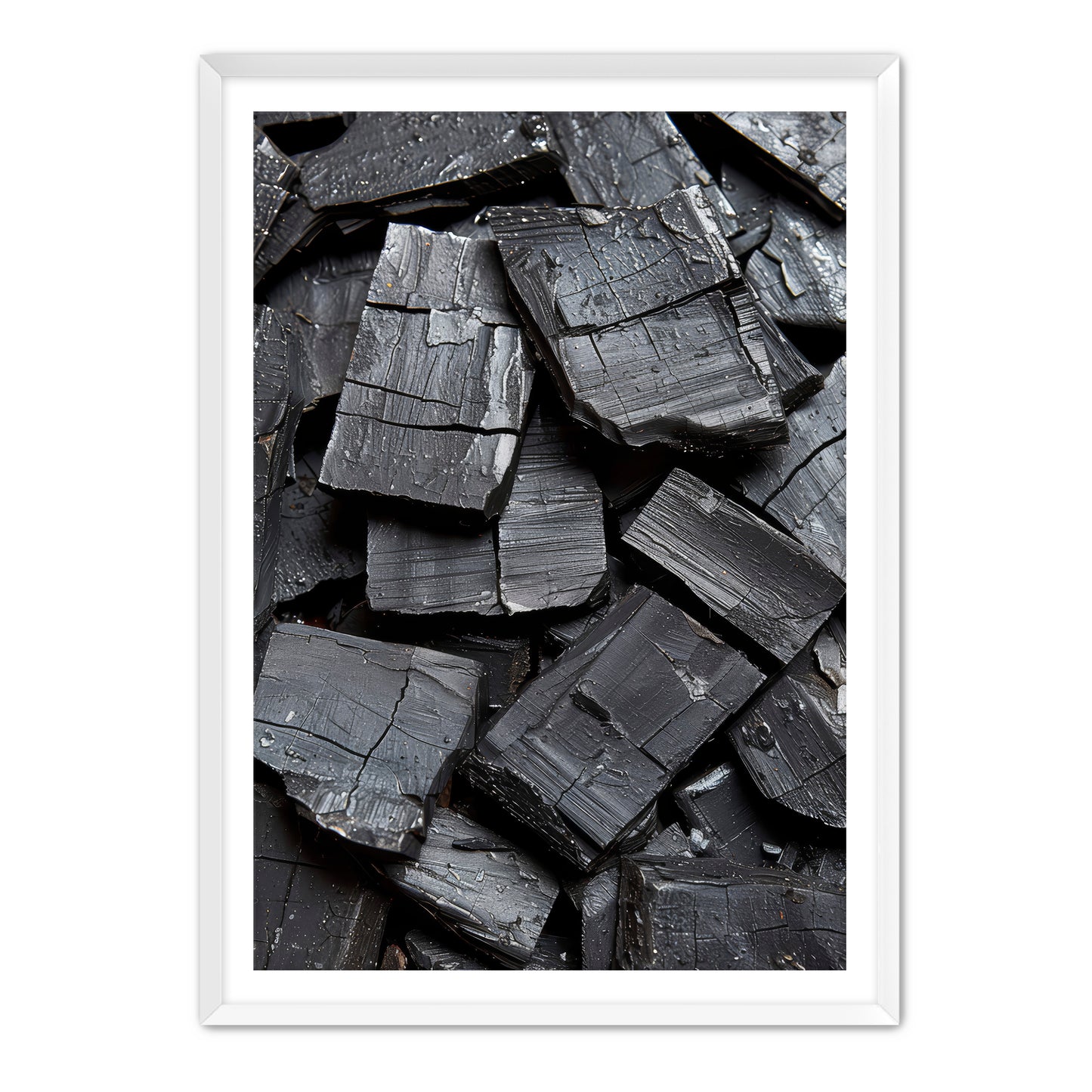 Burnt Bark Wall Art