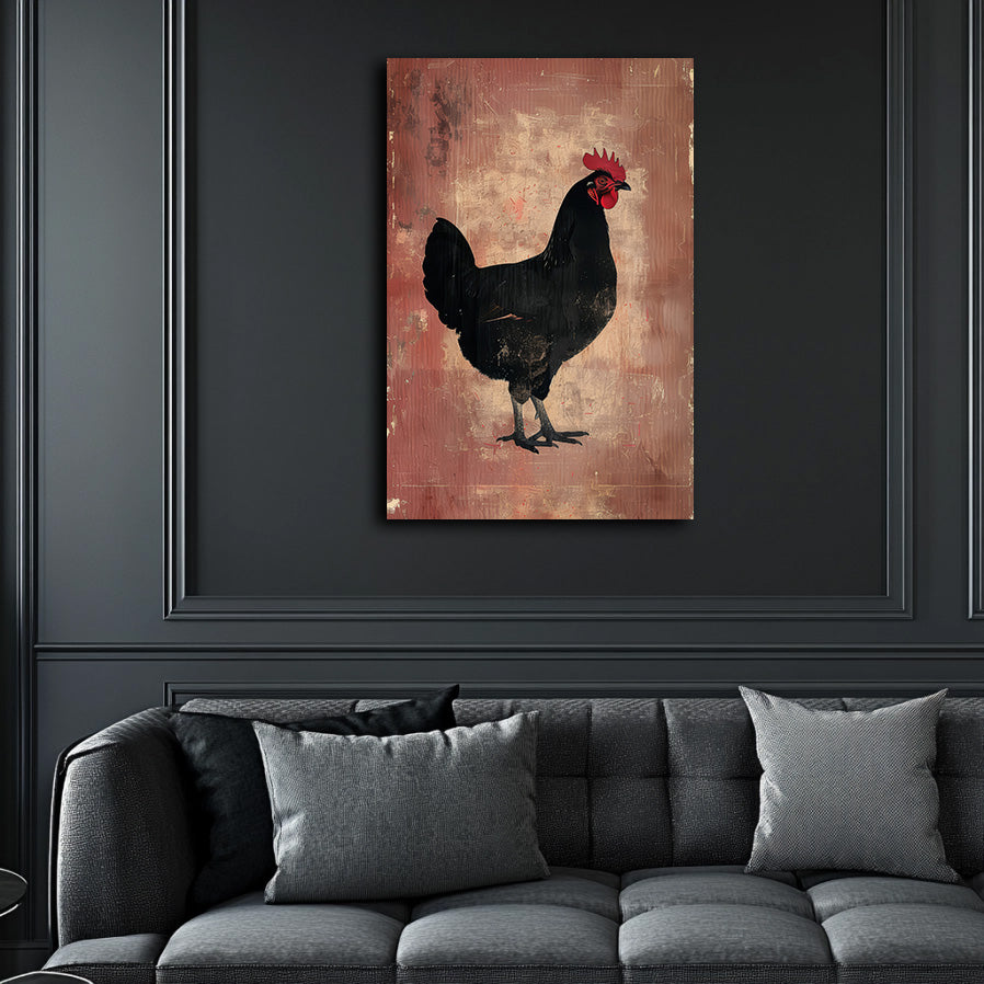 Chicken Dat Way Wall Art