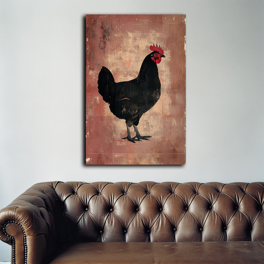 Chicken Dat Way Wall Art