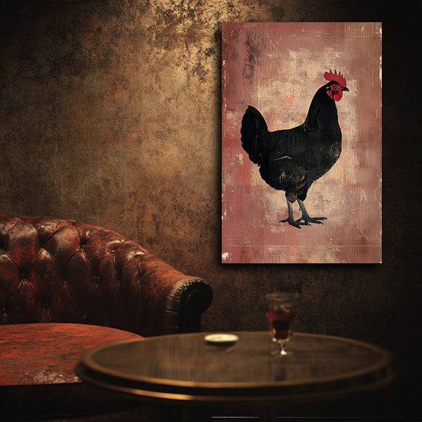 Chicken Dat Way Wall Art